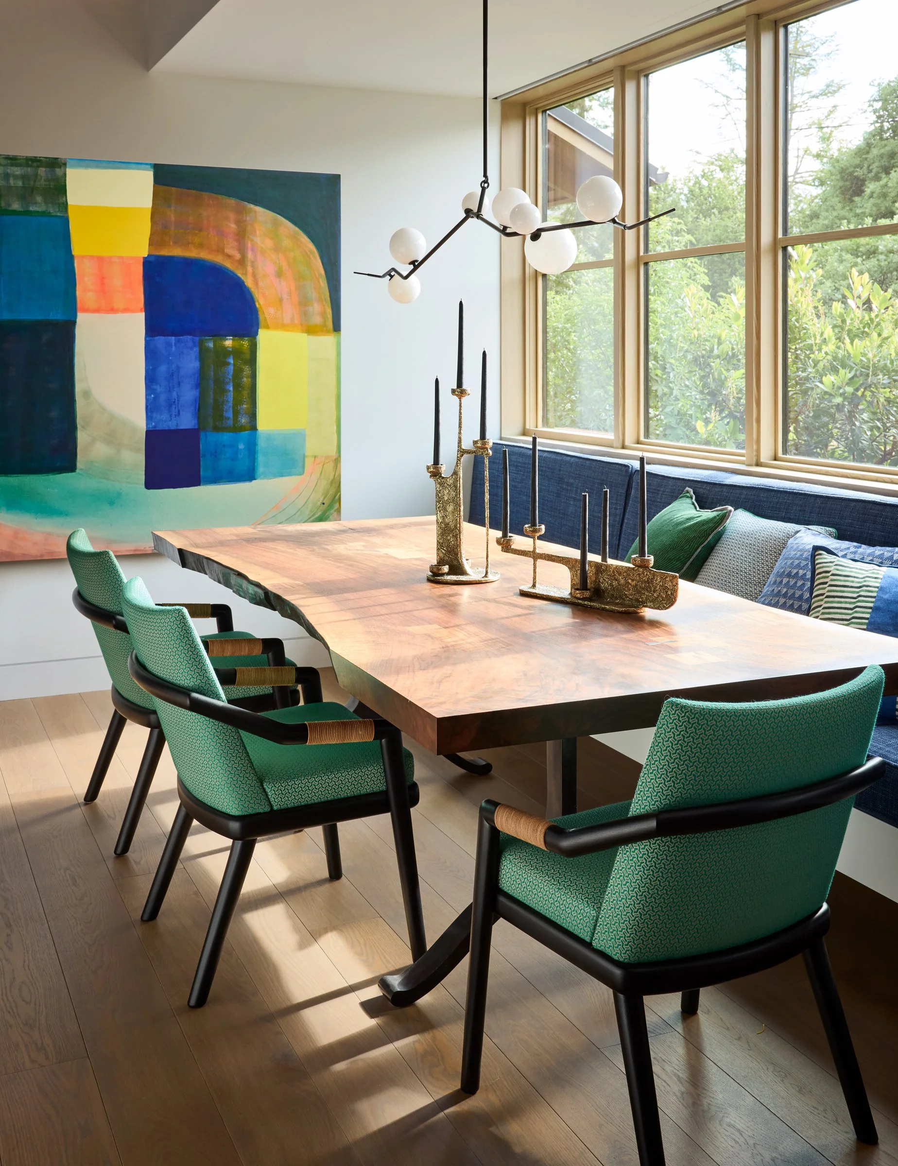 PORTOLA VALLEY CONTEMPORARY COLORFUL