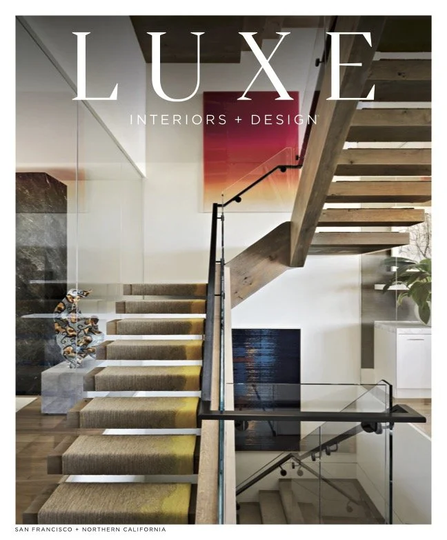 LUXE: Portola Valley Contemporary Colorful Feature