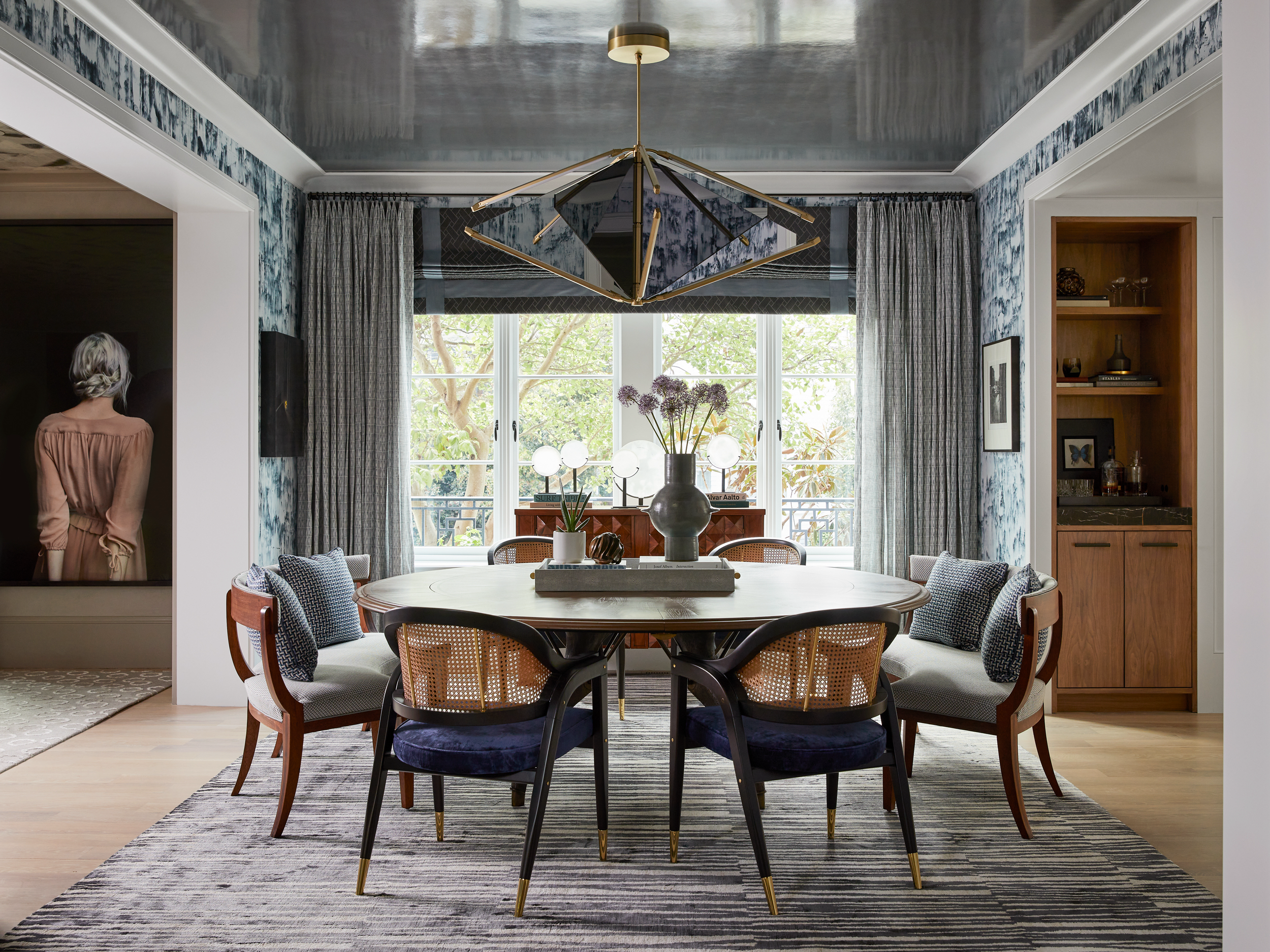 San Francisco luxury interior design dining room