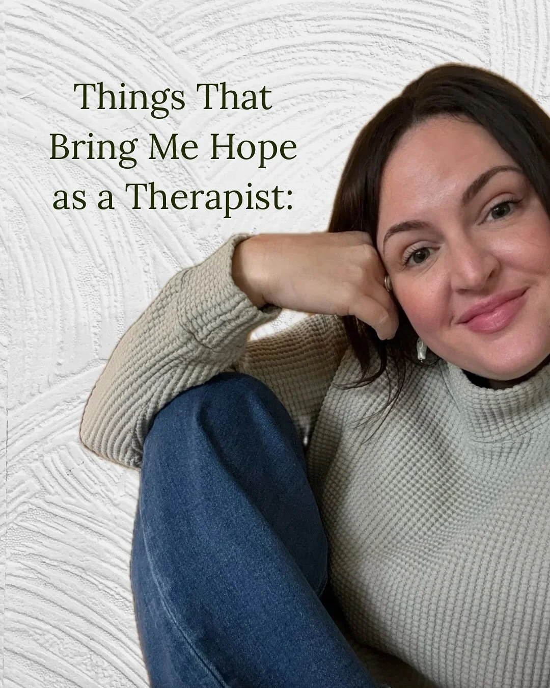 🥹 We are always paying attention to and highlighting growth areas we see in our clients. Why? Because this work is hard, and it can be easy to give up unless your progress is reflected back to you somehow. 

Are you ready for somatic therapy? Schedu
