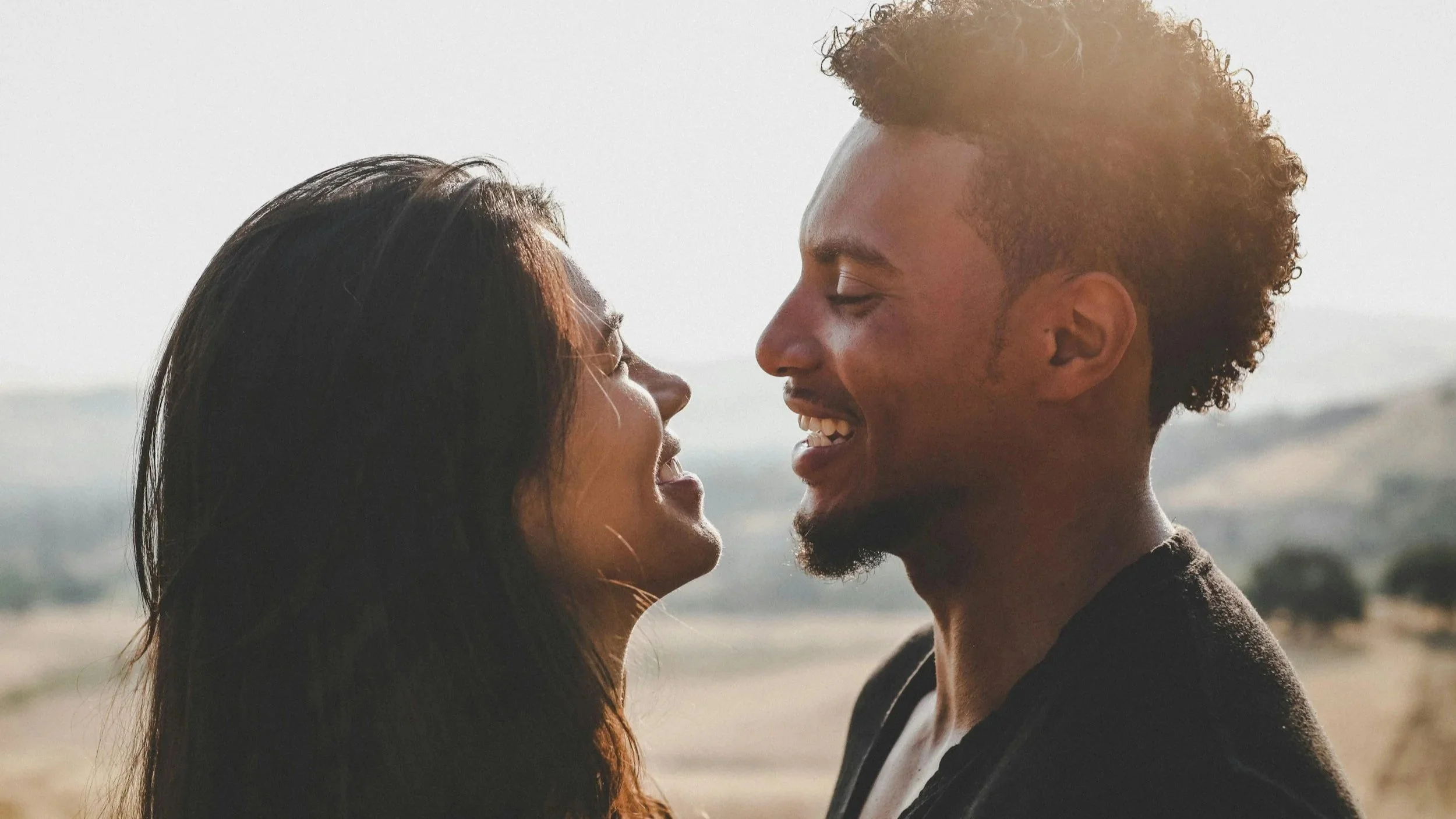 Two individuals dating after going through trauma, and learning how to heal from trauma, feel safe, and build emotional intimacy