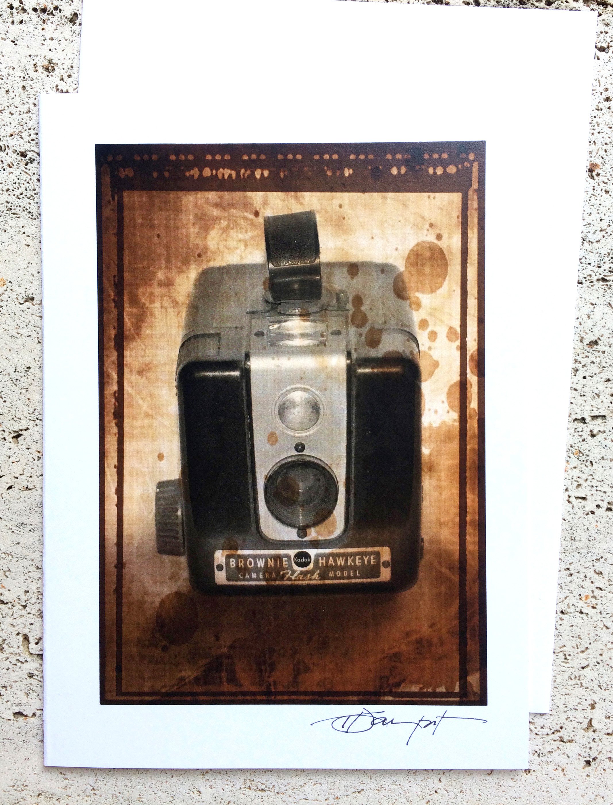 "Hawkeye" Photography Greeting Card