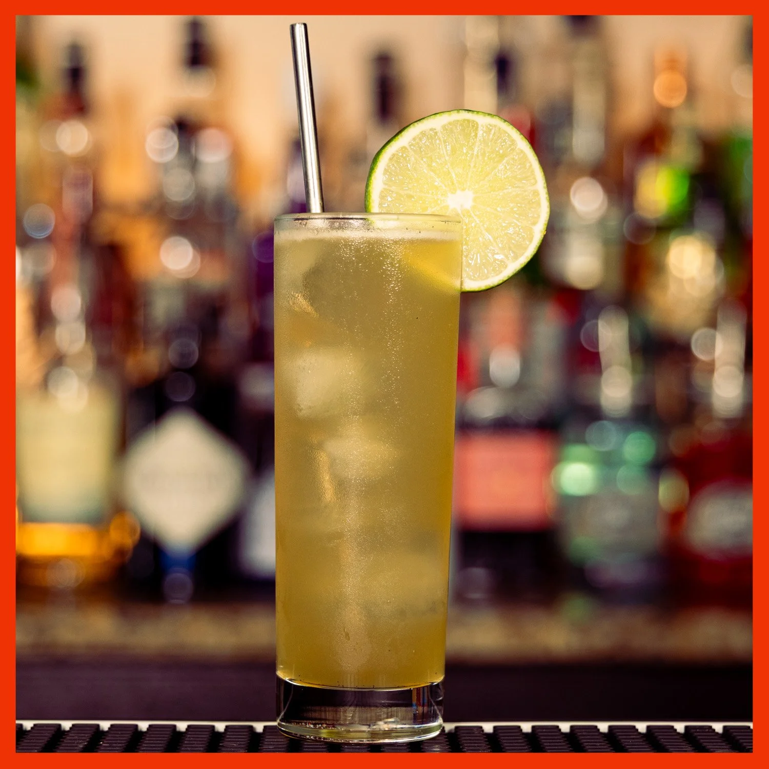 Autumn Rickey Cocktail Recipe - Thanksgiving Cocktails