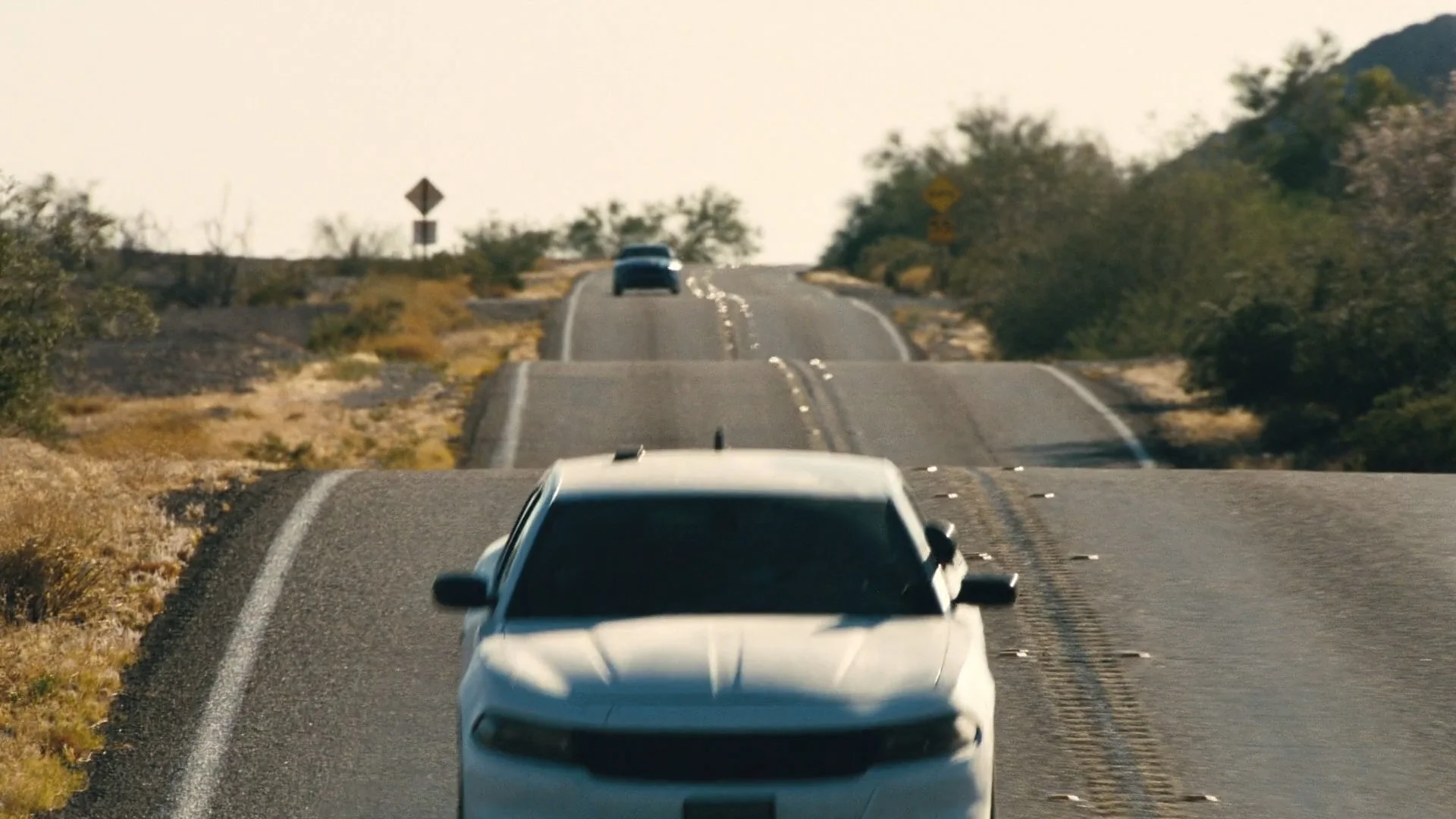 Chase Infiniti and Tony Goldwyn in One Battle After Another