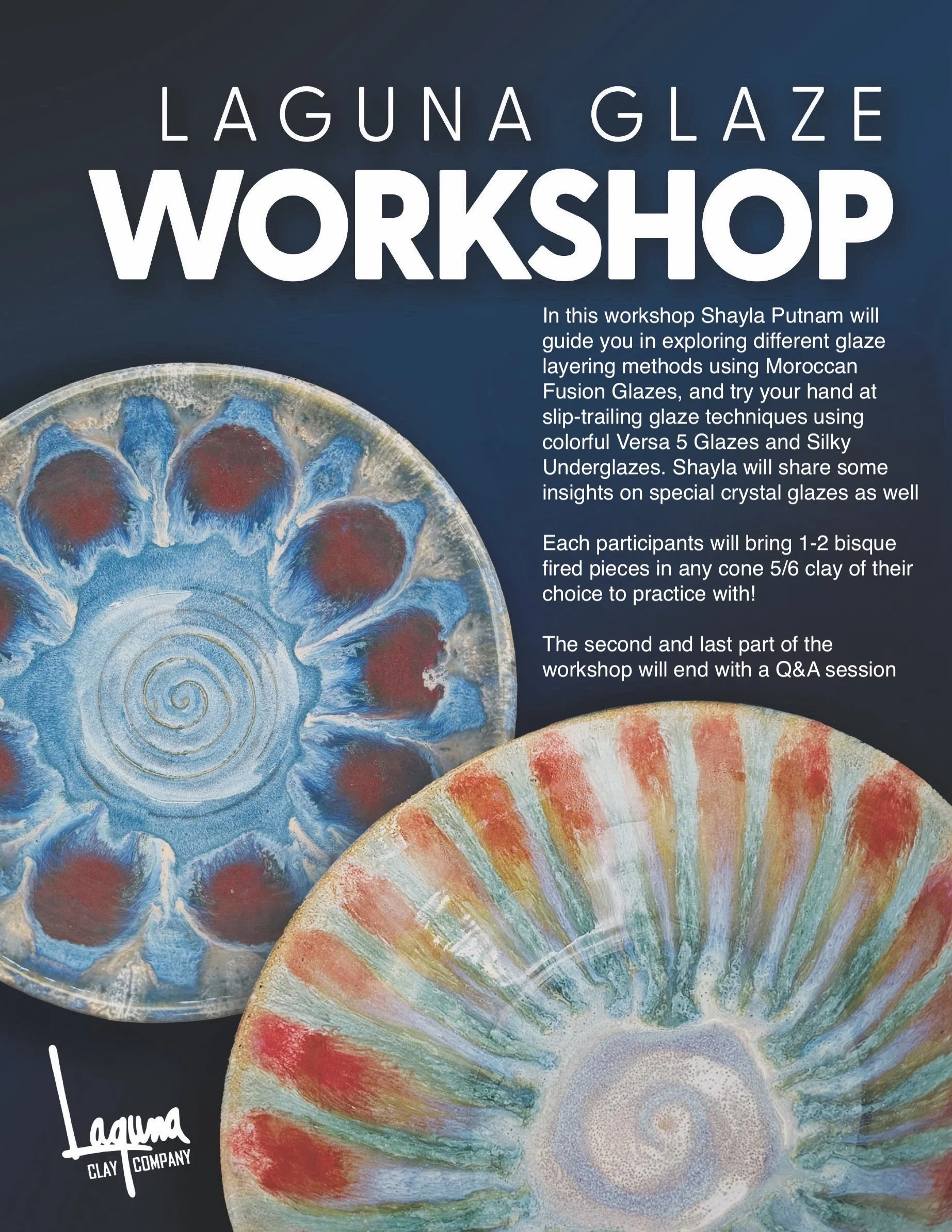 Laguna Glaze Layering Workshop