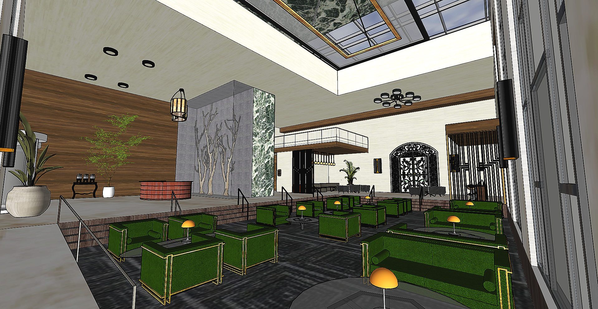 Hollywood Hotel Lobby