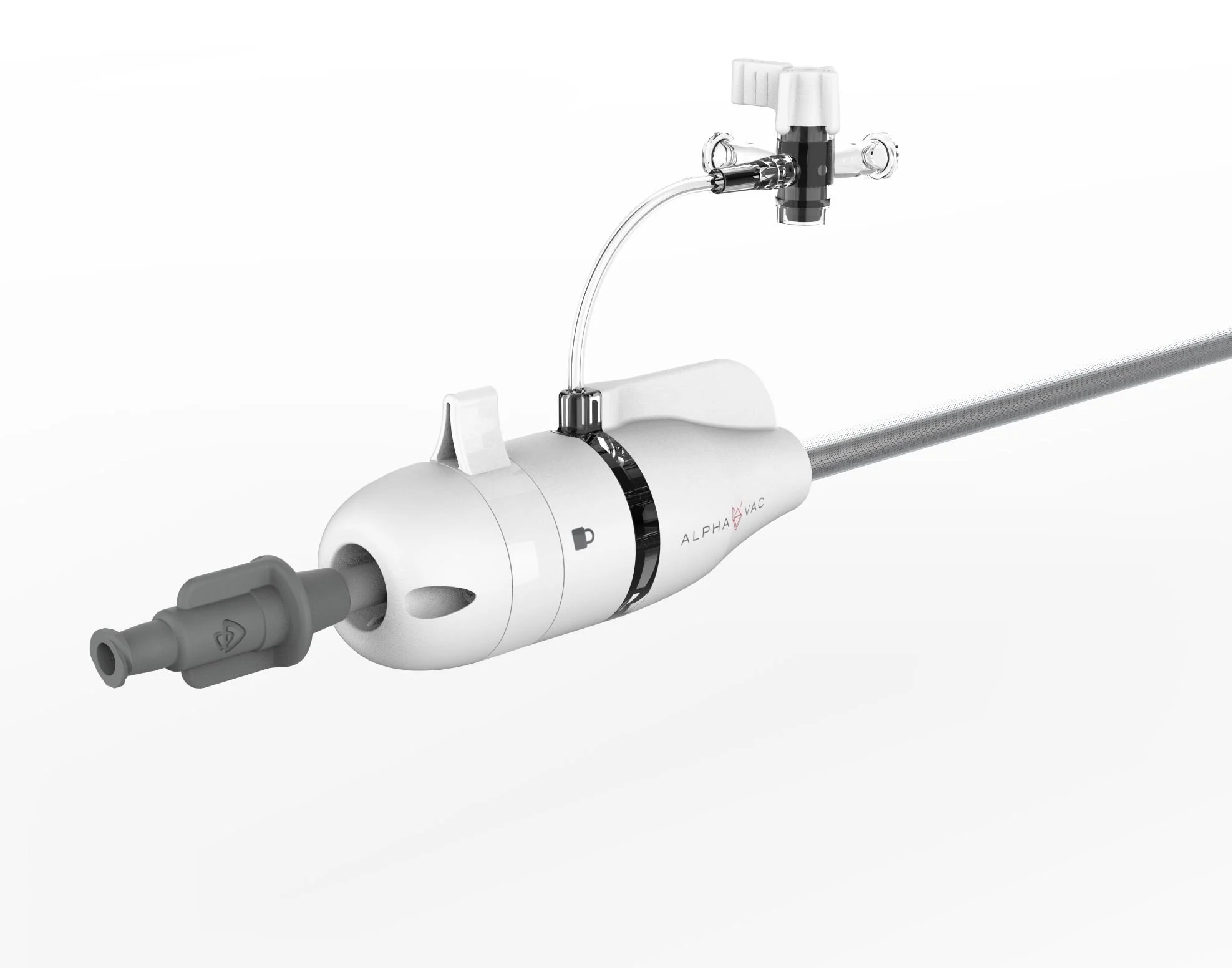 Gen 4 AlphaVac catheter system close-up
