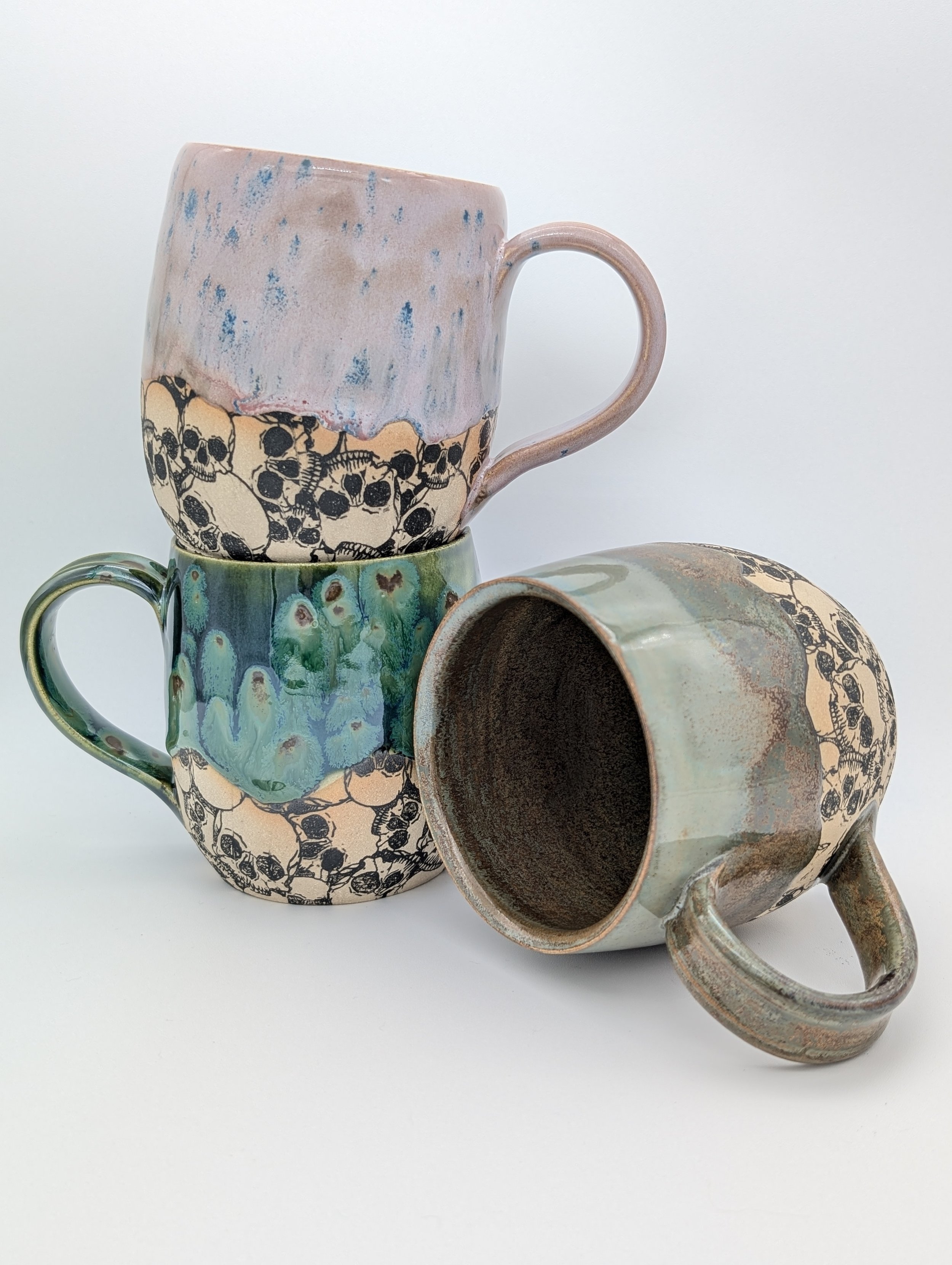 Ink & Drip mug (Skulls)