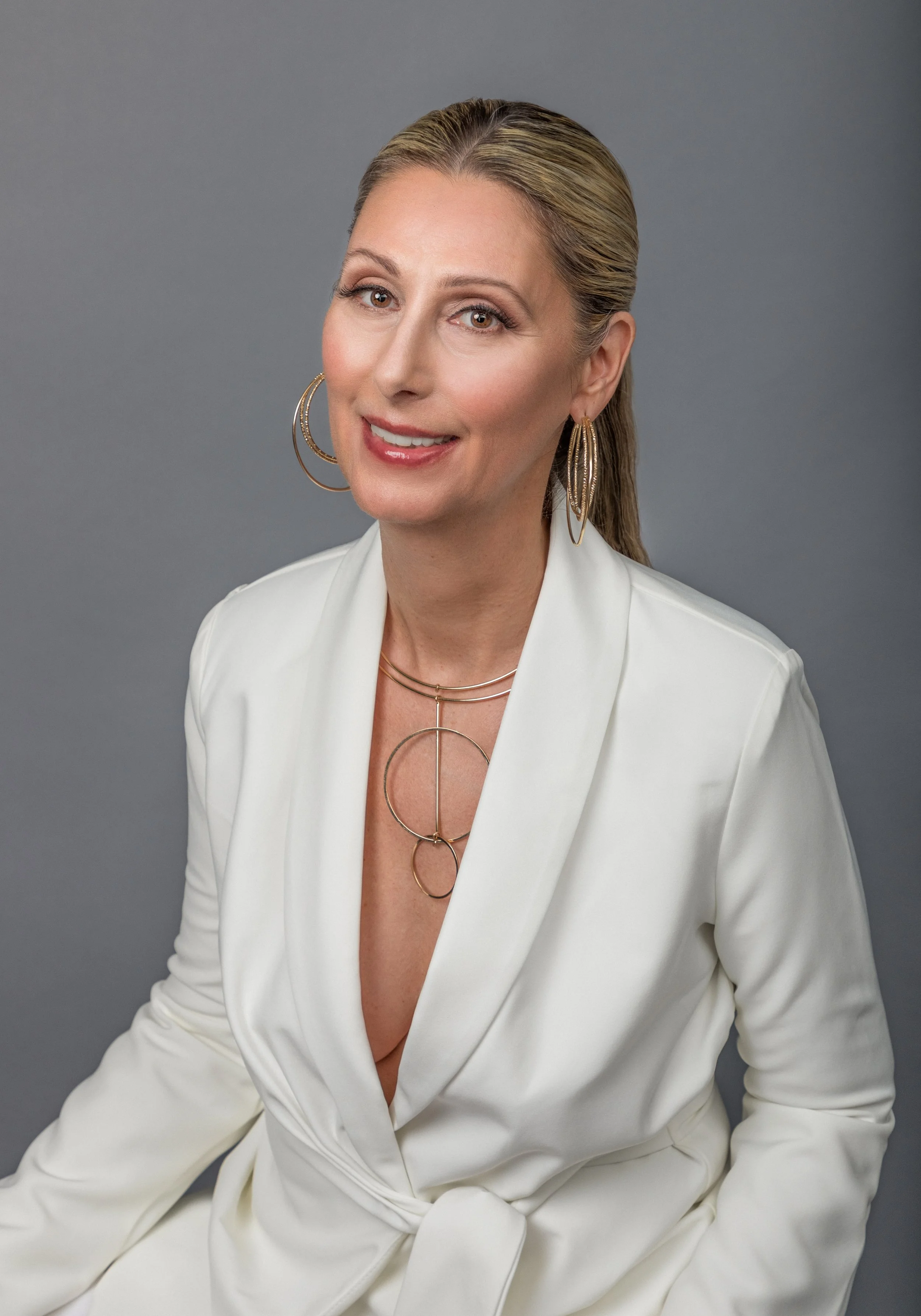 Satisfied headshot client