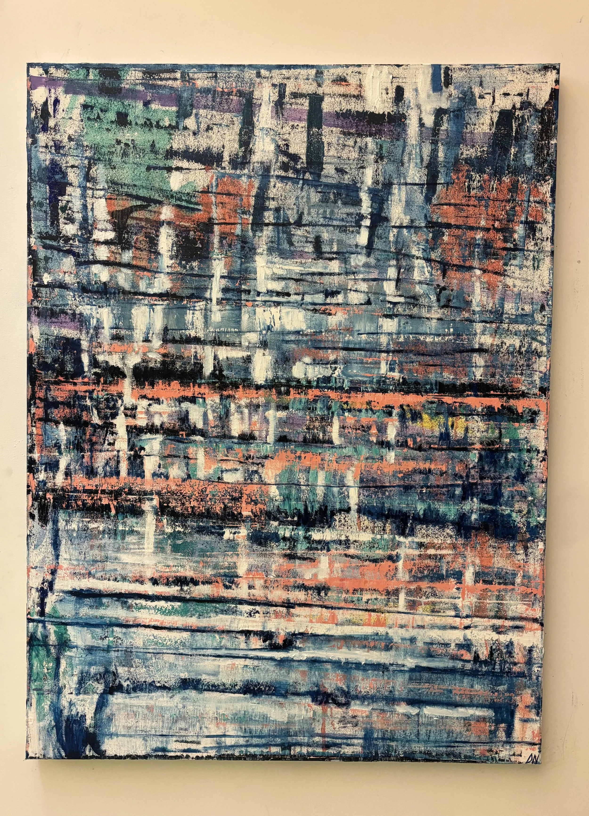    Here comes the light, 2026  
 
oil on canvas
 
36 x 48 in.