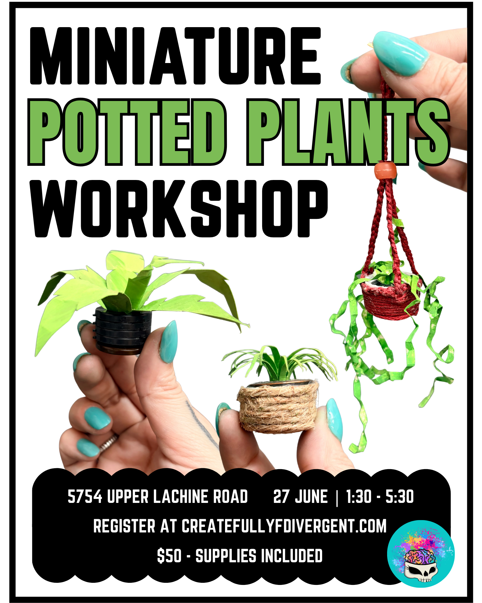 The Miniature Potted Plant Workshop