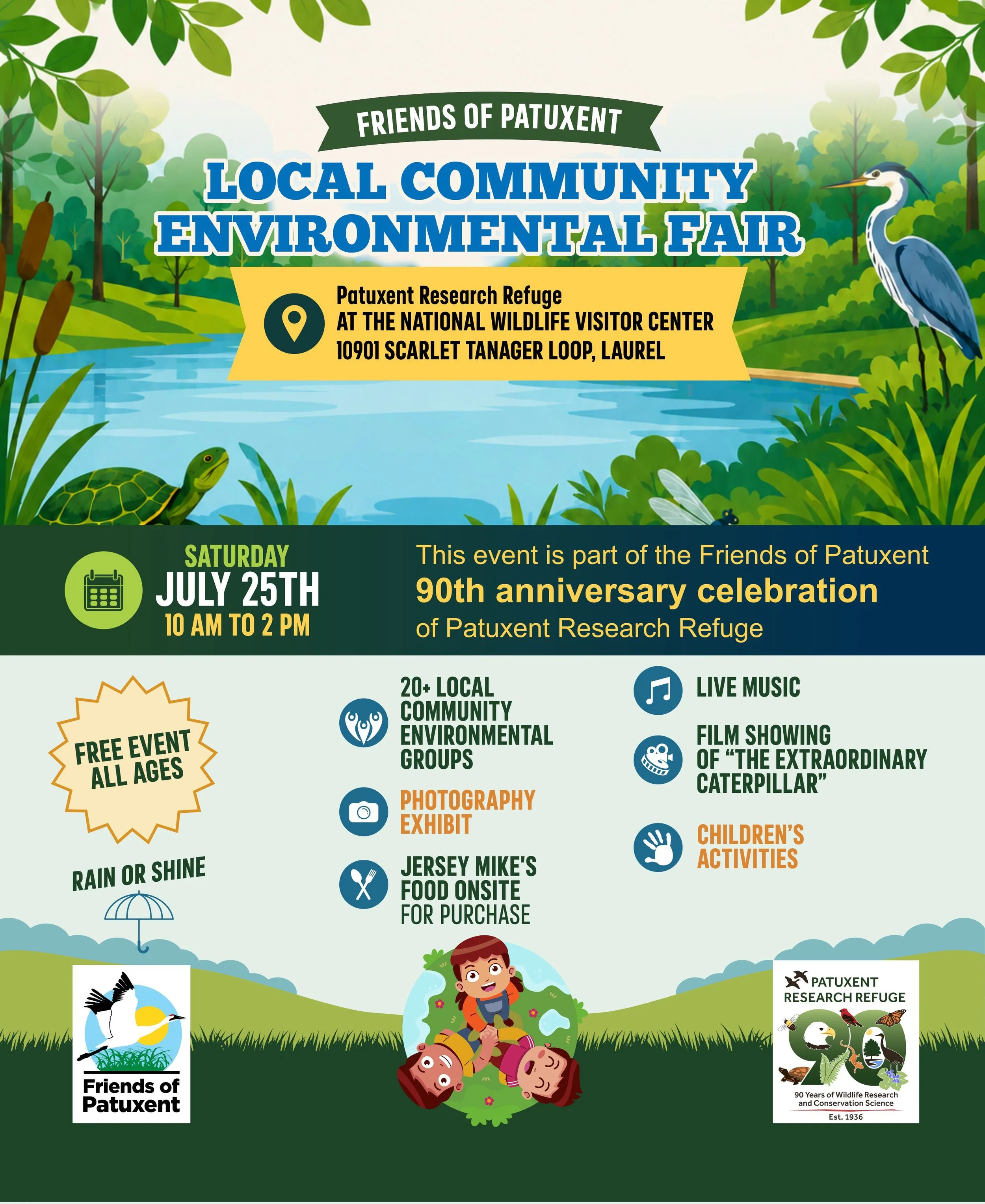Patuxent Wildlife Refuge Event