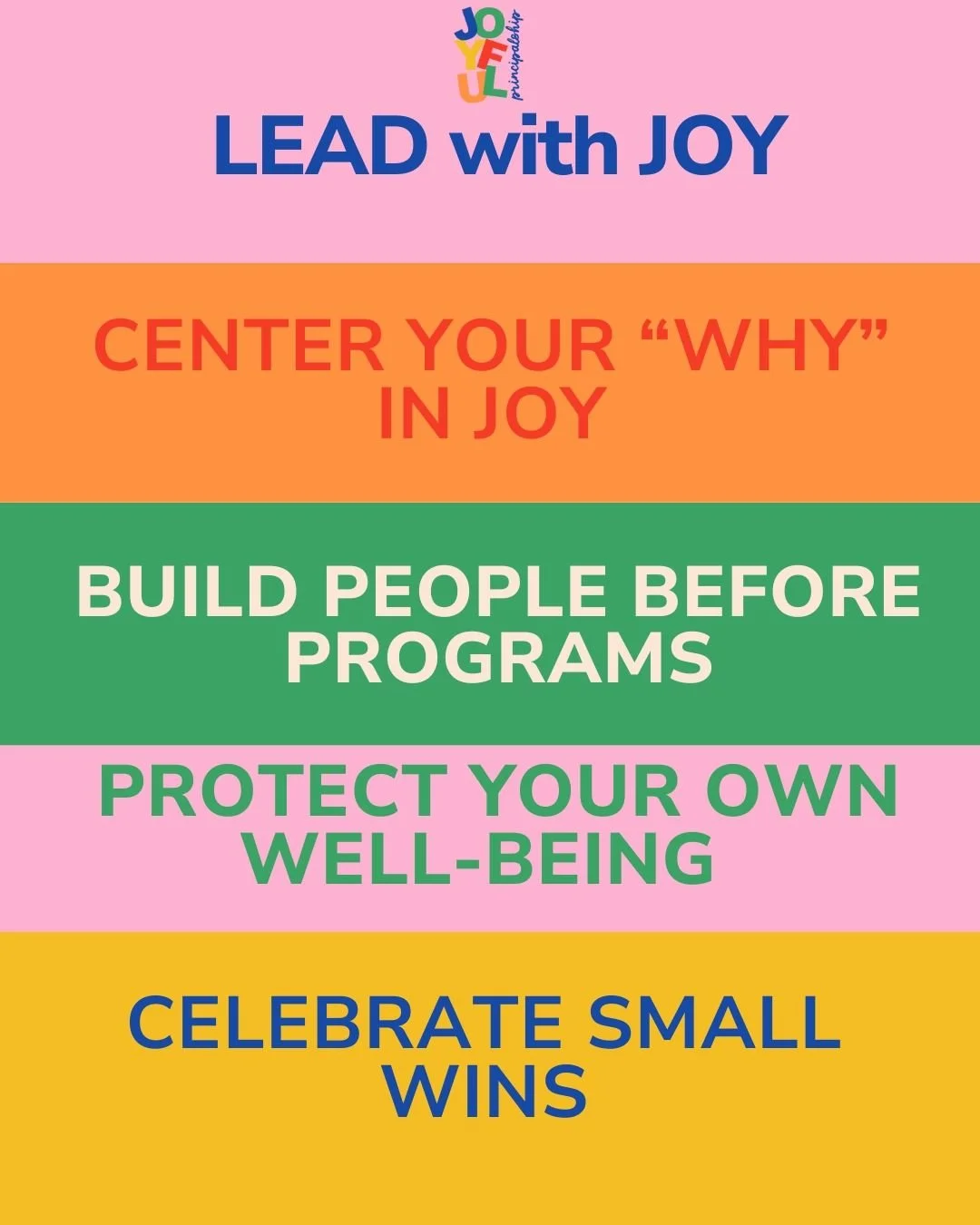 🍎 Lead the Year with Joy and Purpose 🍎

As principals, we don&rsquo;t just lead schools&mdash;we set the emotional climate for everyone who walks through our doors. The first few weeks of the school year aren&rsquo;t just about schedules, policies,