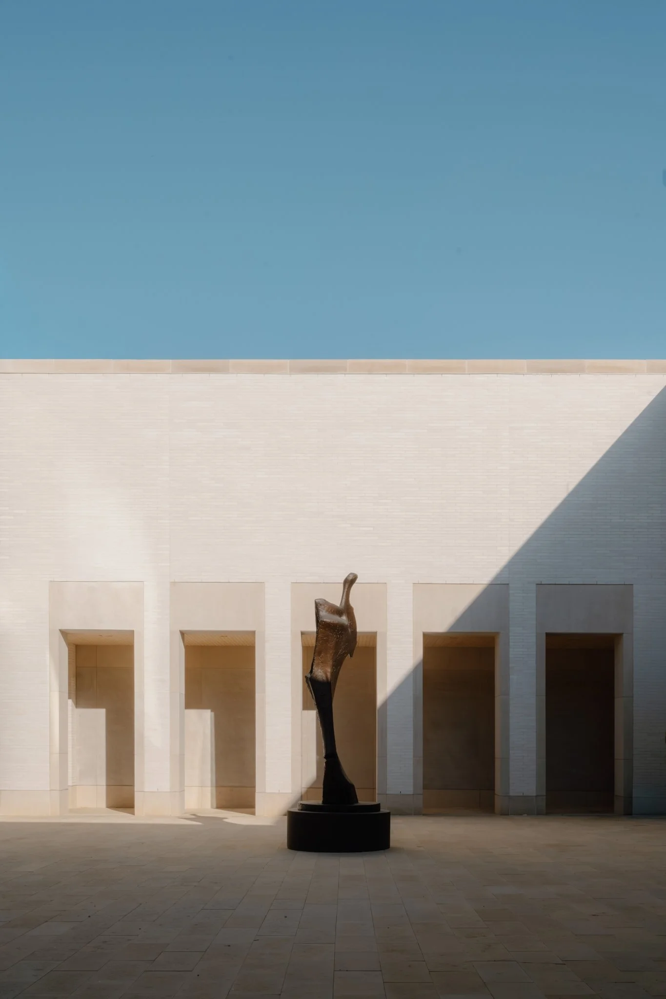 Courtyard of the Arkansas Museum of Fine Art in Little Rock, Arkansas