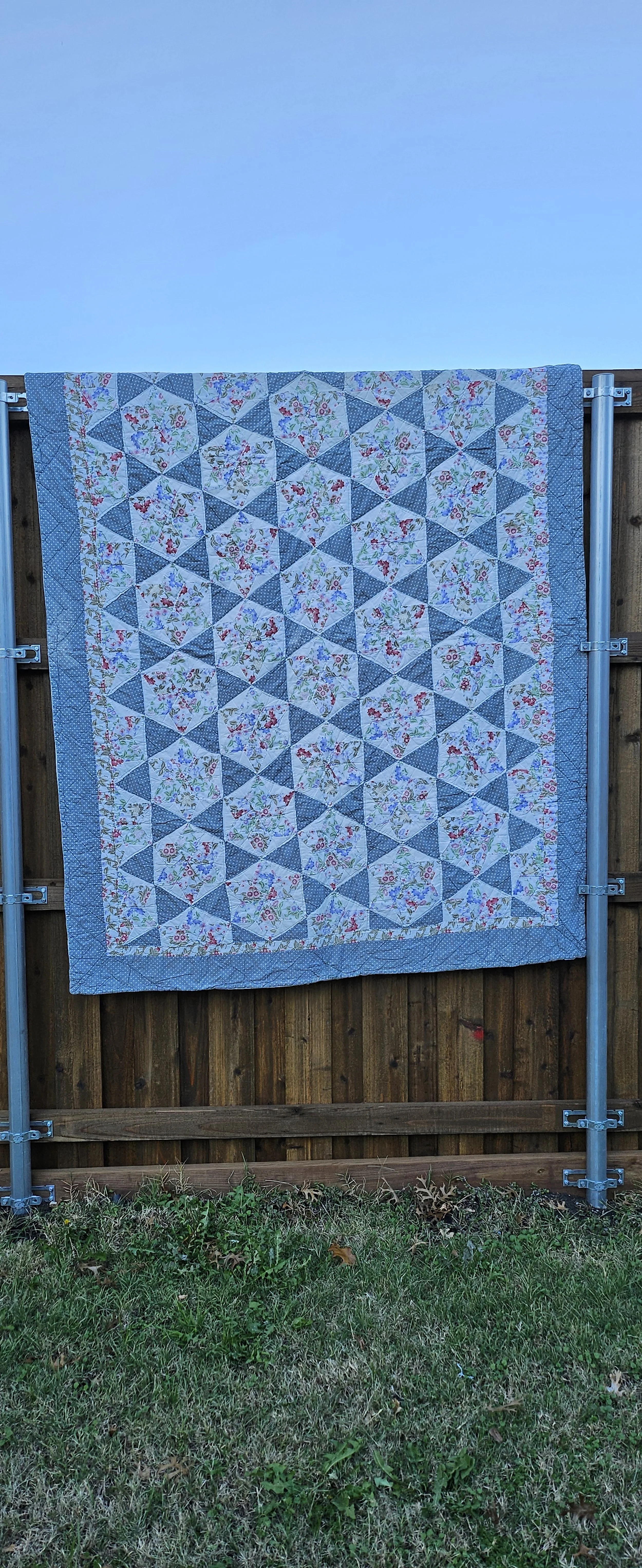 Floral Star- Custom Western Quilted Duster