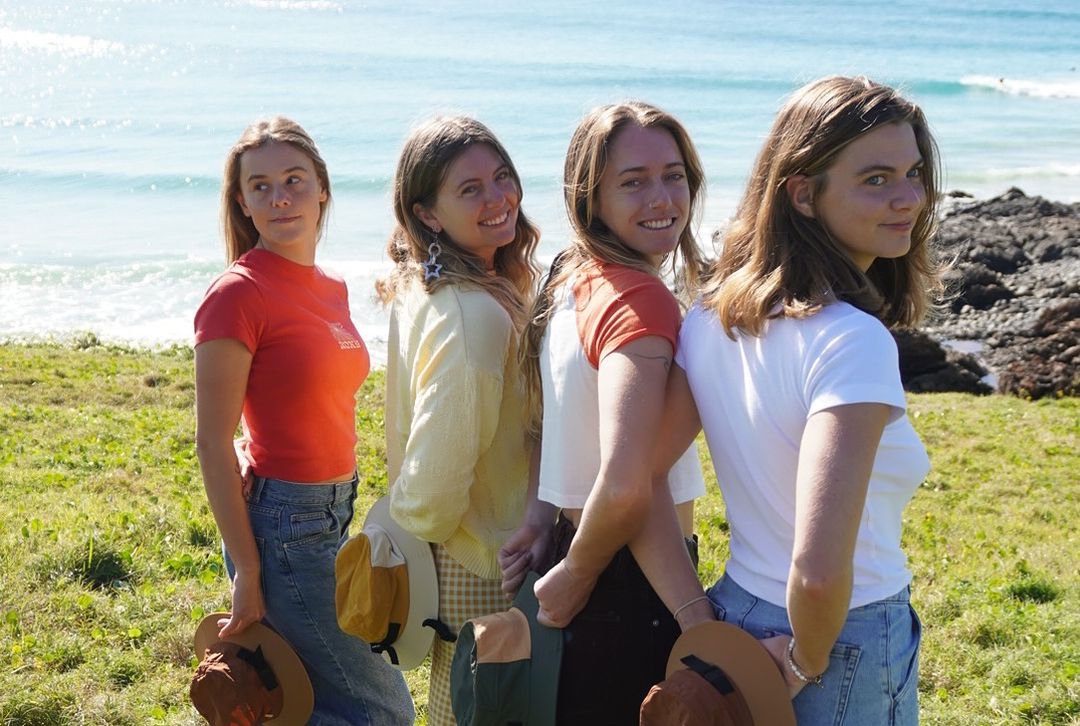 The girls had so much fun modeling for some of our amazing sustainable surf brand sponsors, such as Avasol & Cord and Roy!