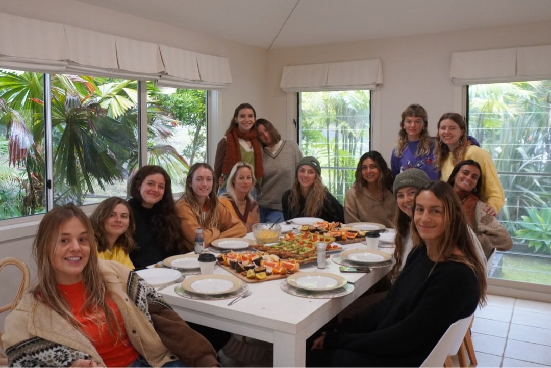 Home-cooked meals nourished our saltwater souls