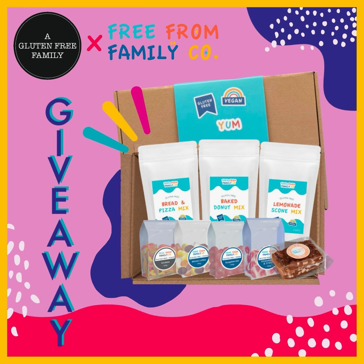 🎉 GIVEAWAY TIME! 🎉
 To celebrate the release of our latest episode on A Gluten Free Podcast with Lisa Munro, founder of Happy Tummies and Free From Family Co., we&rsquo;re teaming up to give away one of their newly launched subscription boxes packe