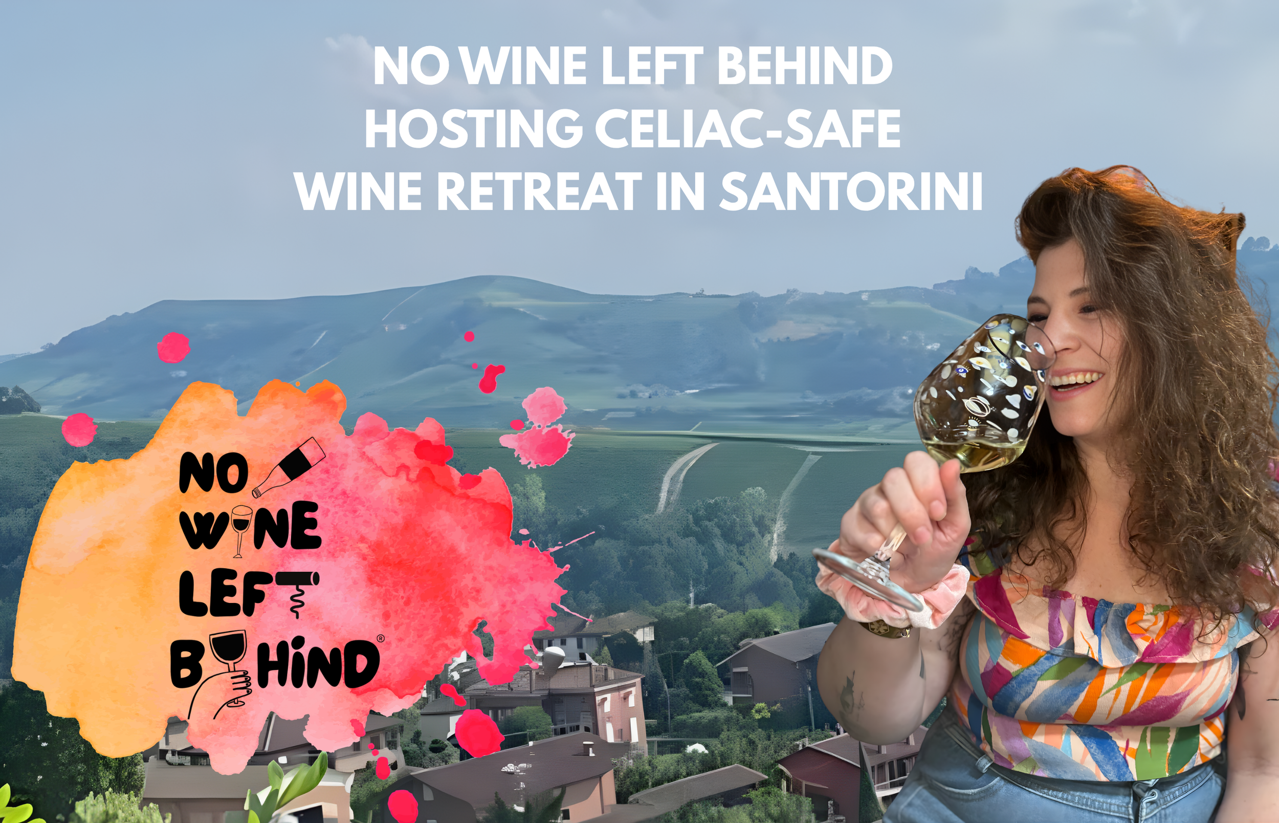 No Wine Left Behind is Hosting a Celiac-Safe Wine Retreat in Santorini