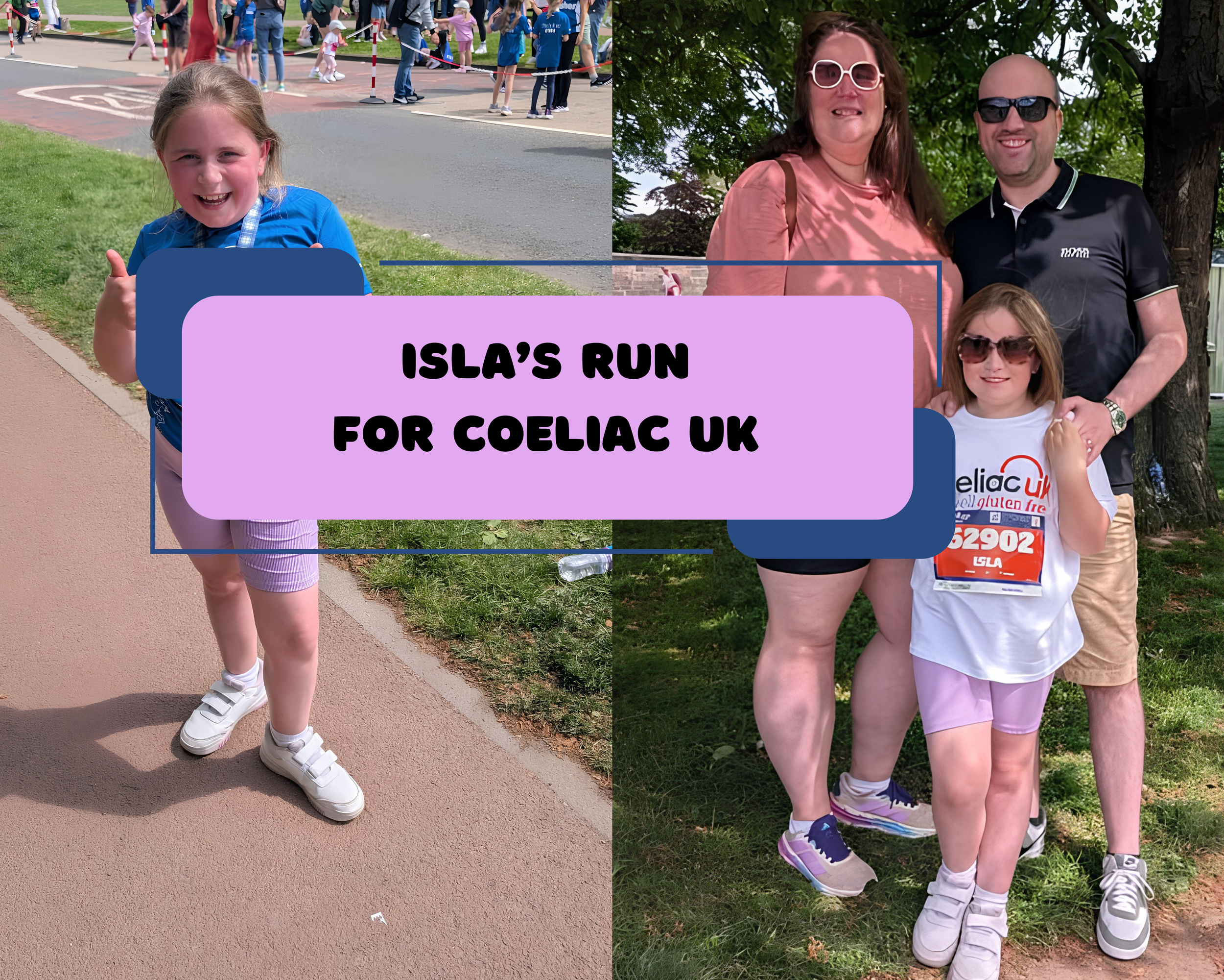Isla's Run for Coeliac UK