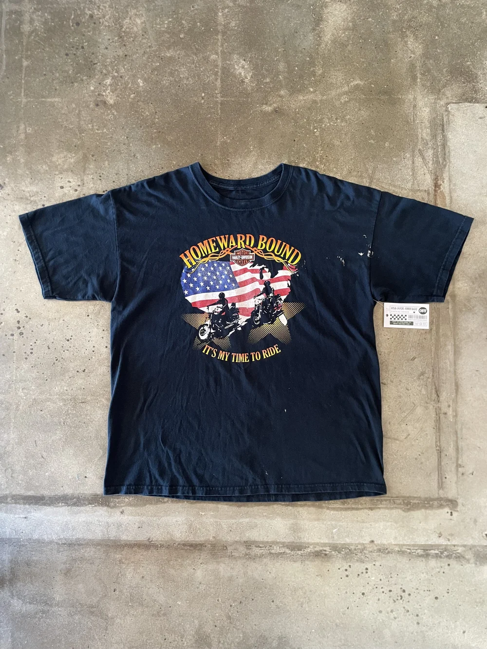Harley Davidson T-Shirt Homeward Bound USA (XL*) — Old Soul Vintage