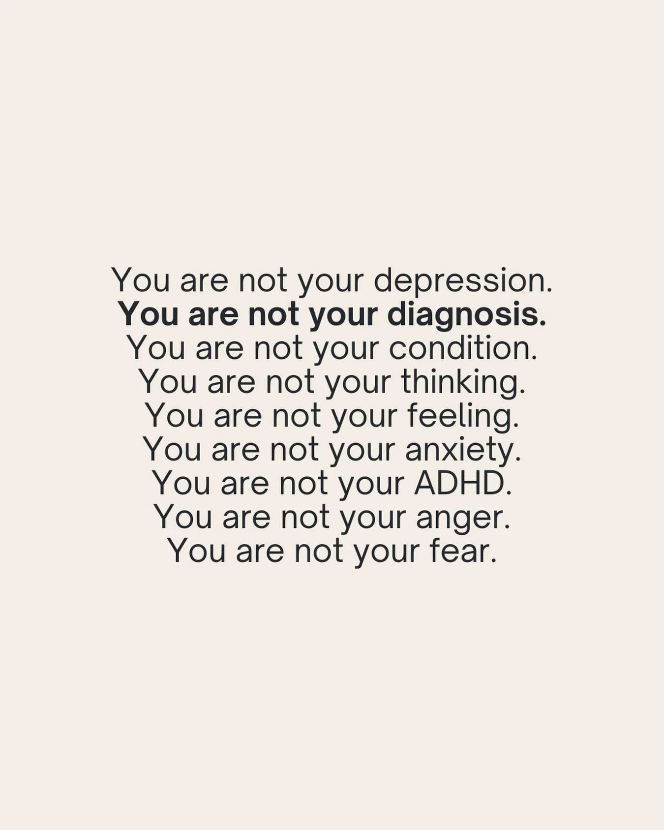 &ldquo;I&rsquo;m such an anxious person!&rdquo;

This is the story I told myself, and told others. Time and time again.

Repeating this story had me trapped. I believed I was anxious, like it was part of my personality. 

Because I identified as anxi