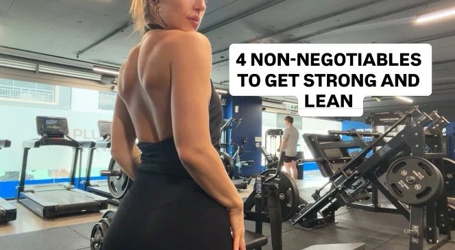 If you want to get strong, more &ldquo;toned&rdquo; and lean - here&rsquo;s what you need to know:

1) Train Consistently 
Every week, several times a week. Repeat forever. Your results are built over months and years of commitment, not weeks.

2) Be
