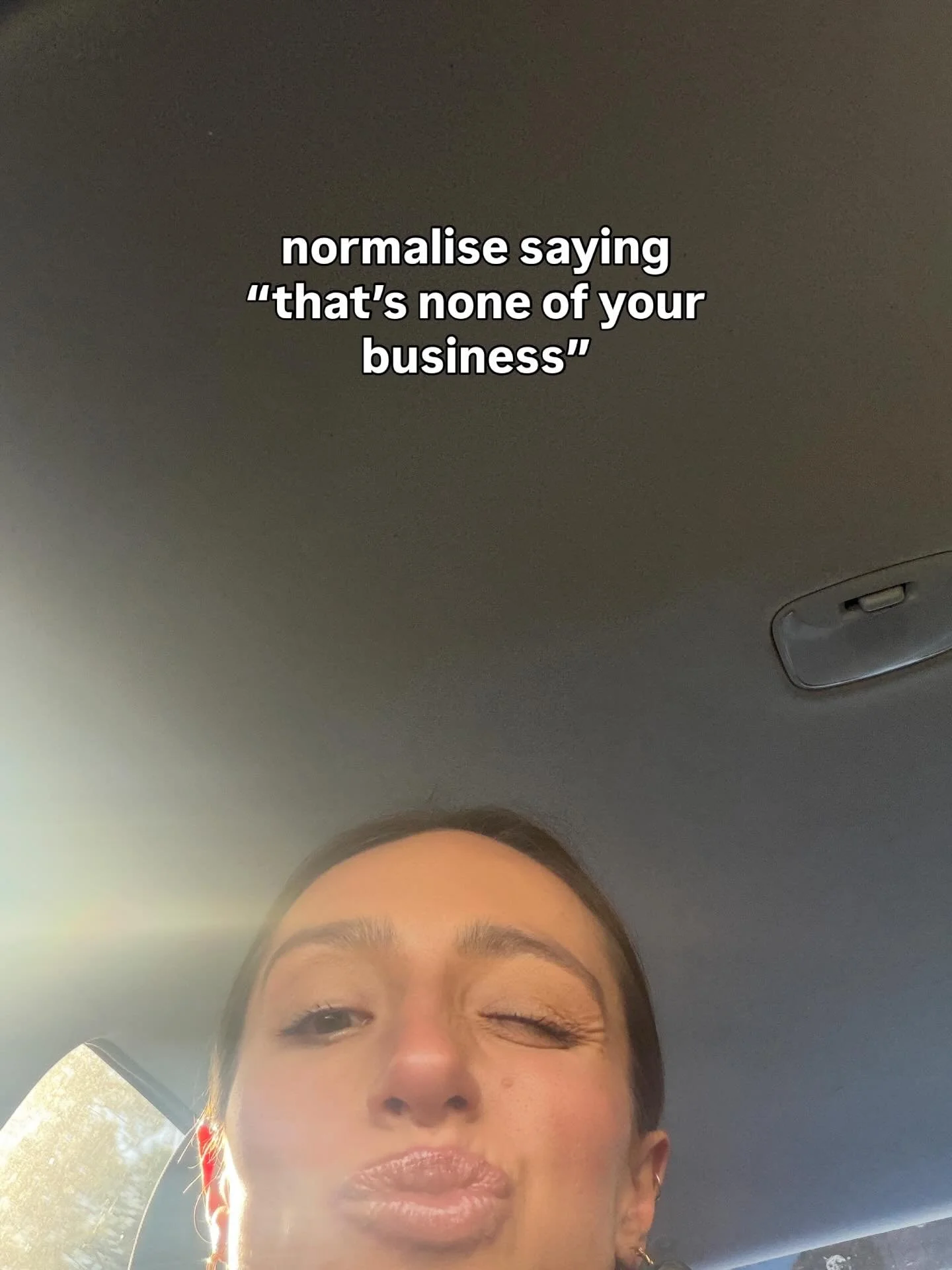 The first one is my favourite 🥲

Some Nosey Nellys just love to gossip.

Which is fine for them but I don&rsquo;t hang out with those kind of Nellys. 

I surround myself with people who support me, love me and respect me.

But that only happened bec