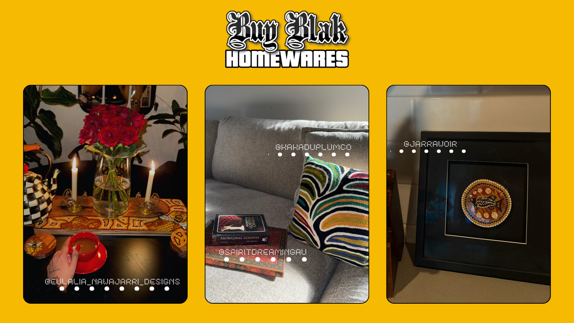 Buy Blak: Homewares