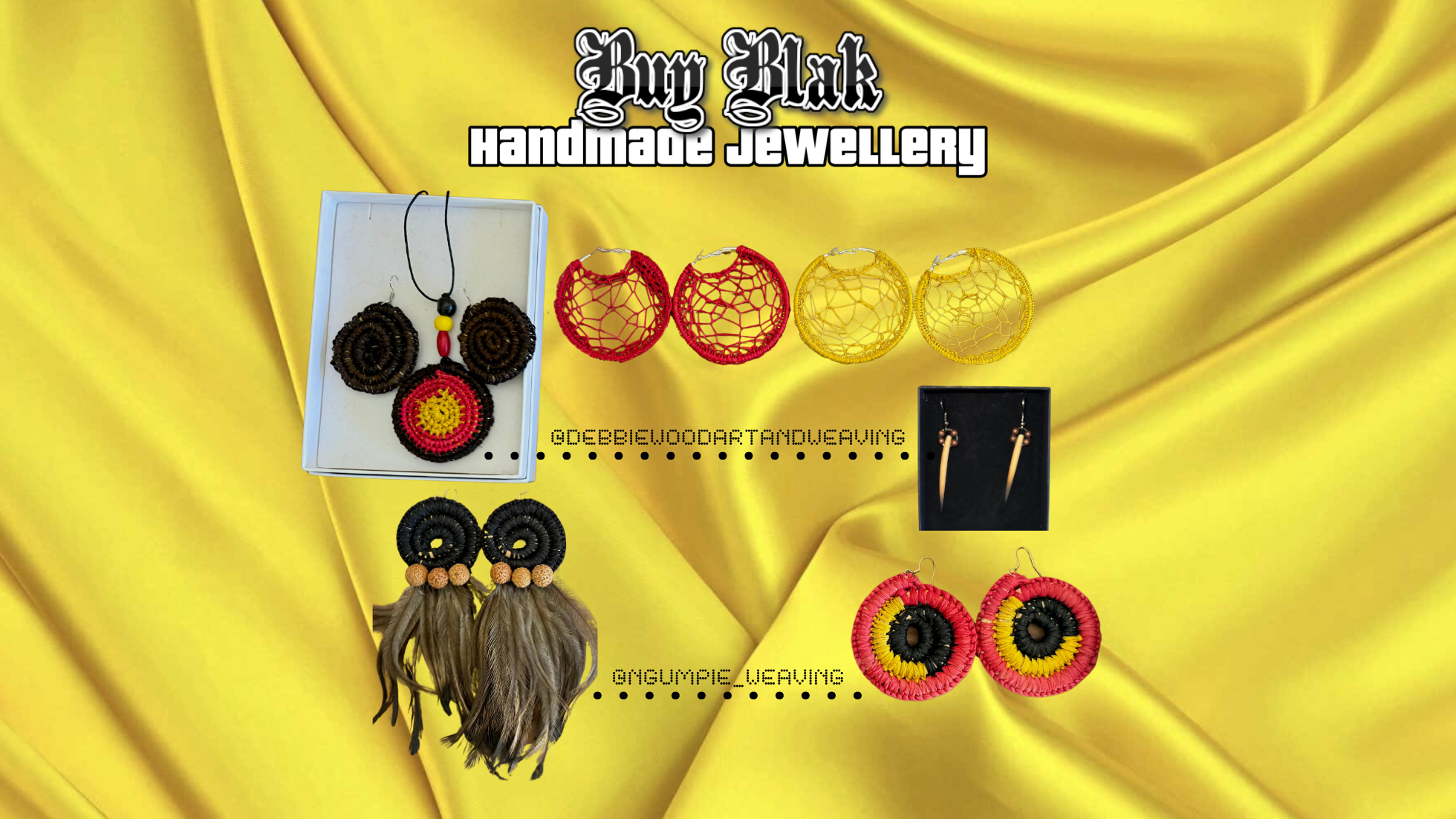 Buy Blak: Handmade Jewellery