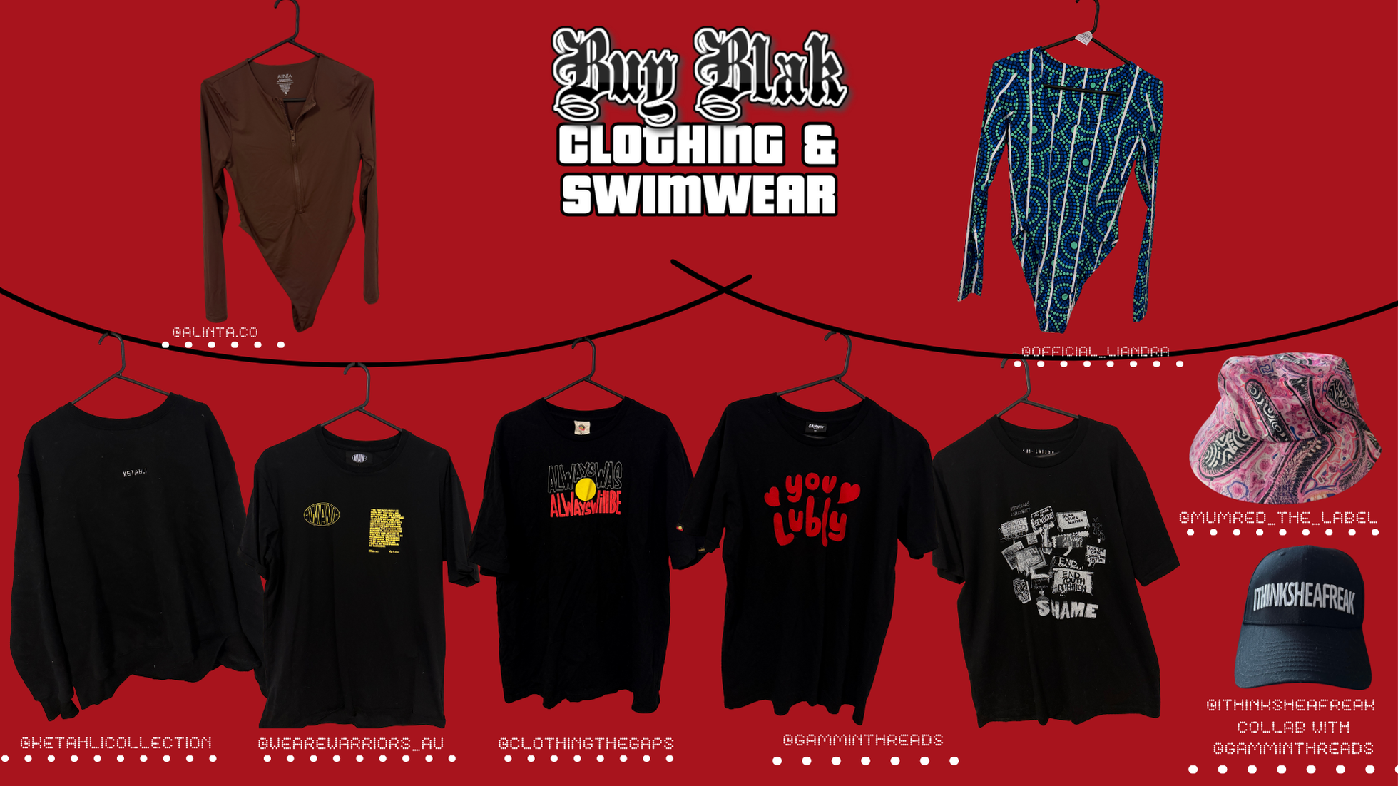 Buy Blak: Clothing & Swimwear