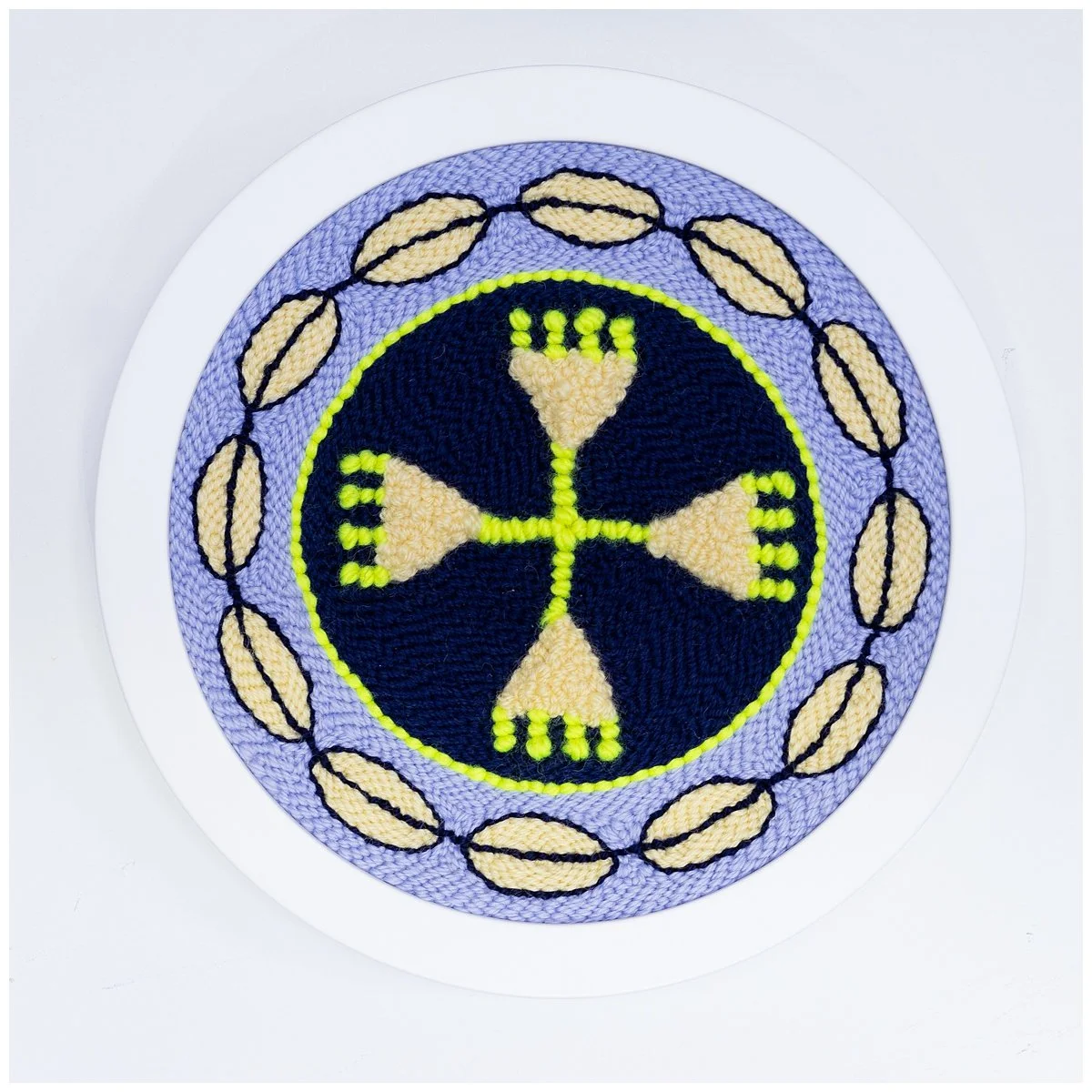 Blue & Yellow Kaute (hibiscus)