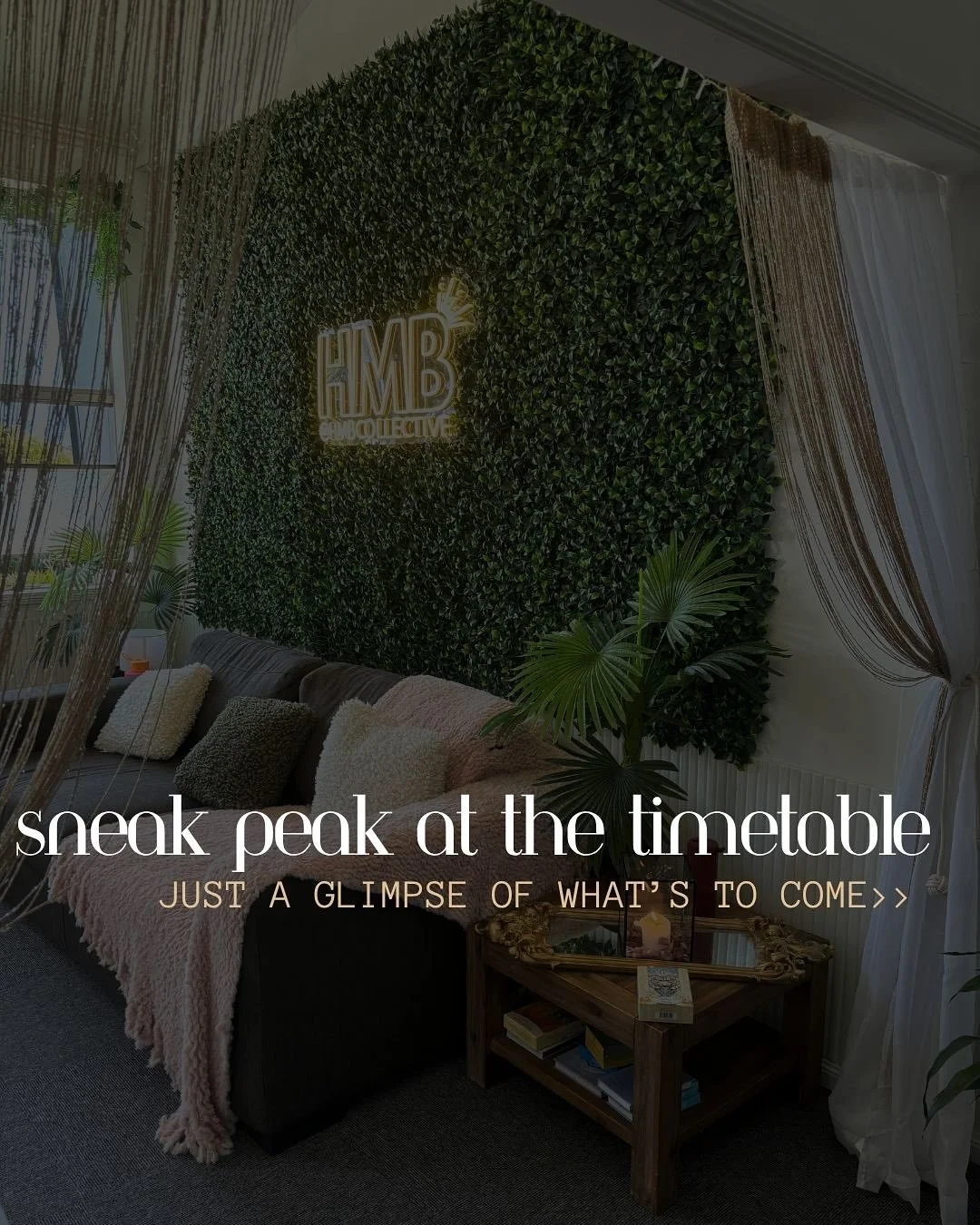 👀 Here&rsquo;s your first sneak peek into the HMB Collective timetable&hellip;

We&rsquo;ve created a schedule that meets you in every phase of your energy, your day, and your life. 🌸

From fire-filled strength circuits, boxing and tabata, to gentl