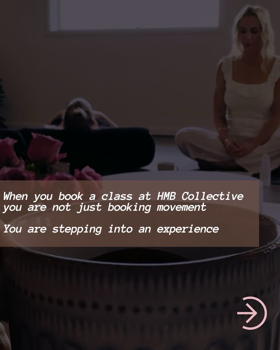 When you book a class at HMB Collective you are not just booking in for movement.
you are choosing an experience
an energetic upgrade
and a space that holds you in your highest

You become part of a movement that supports you to acknowledge what is h