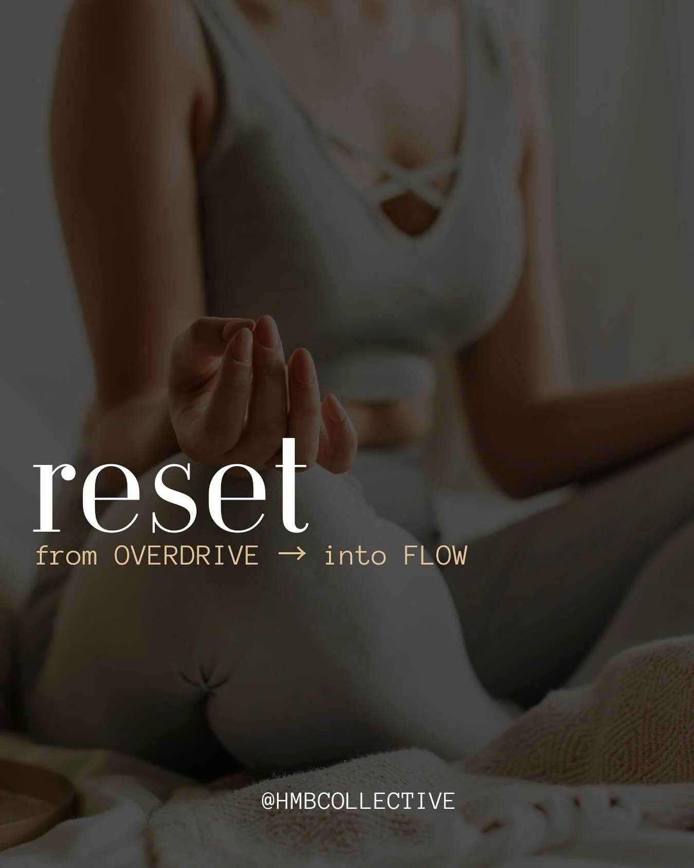 Our modern world runs on overdrive. 

At HMB Collective, we&rsquo;ve designed a timetable that calms your system so you can feel centred, confident &amp; connected again. 💆&zwj;♀️ 

From breathwork &amp; yoga to sound healing each session is here to