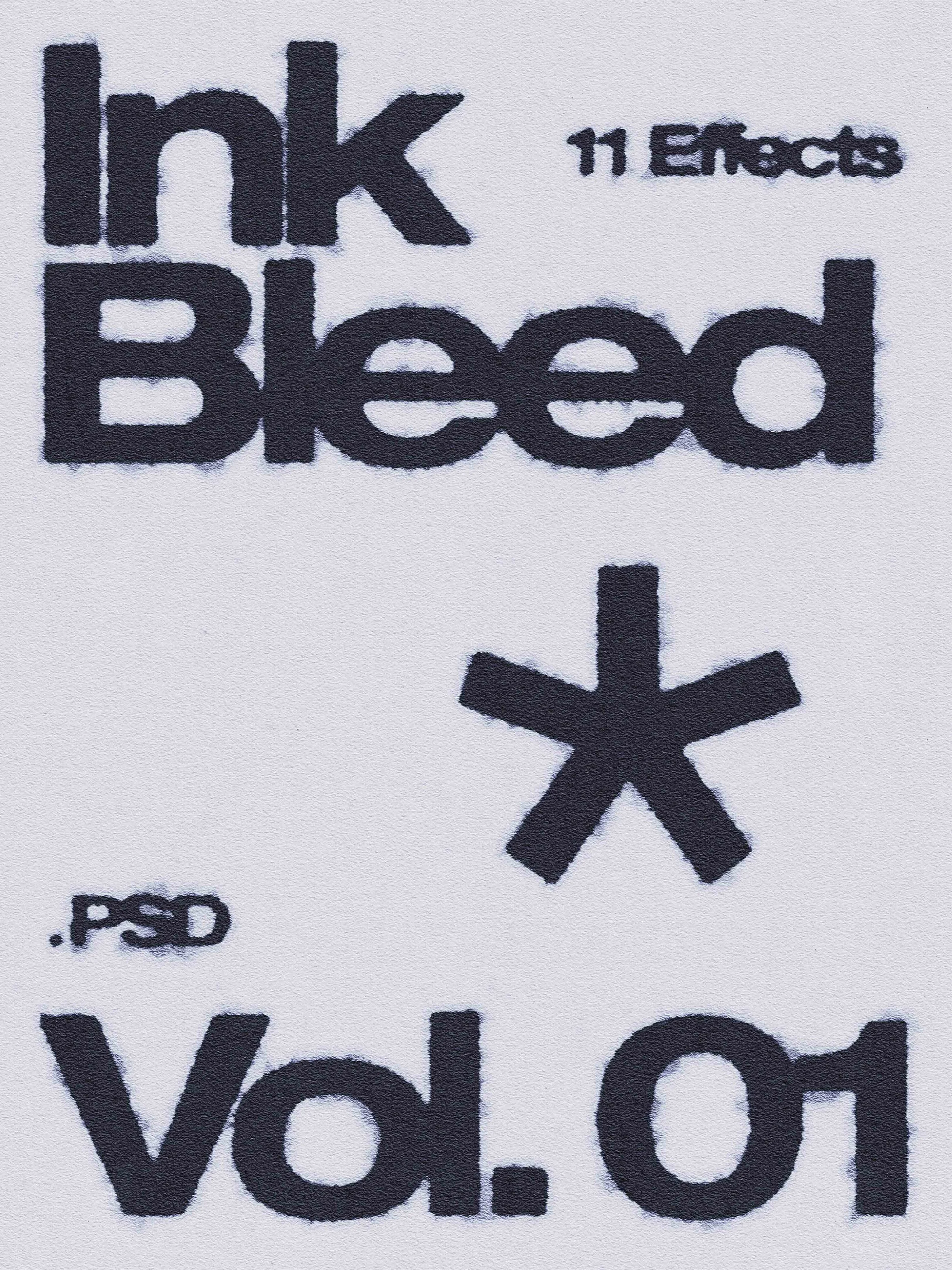 INK BLEED VOL 01