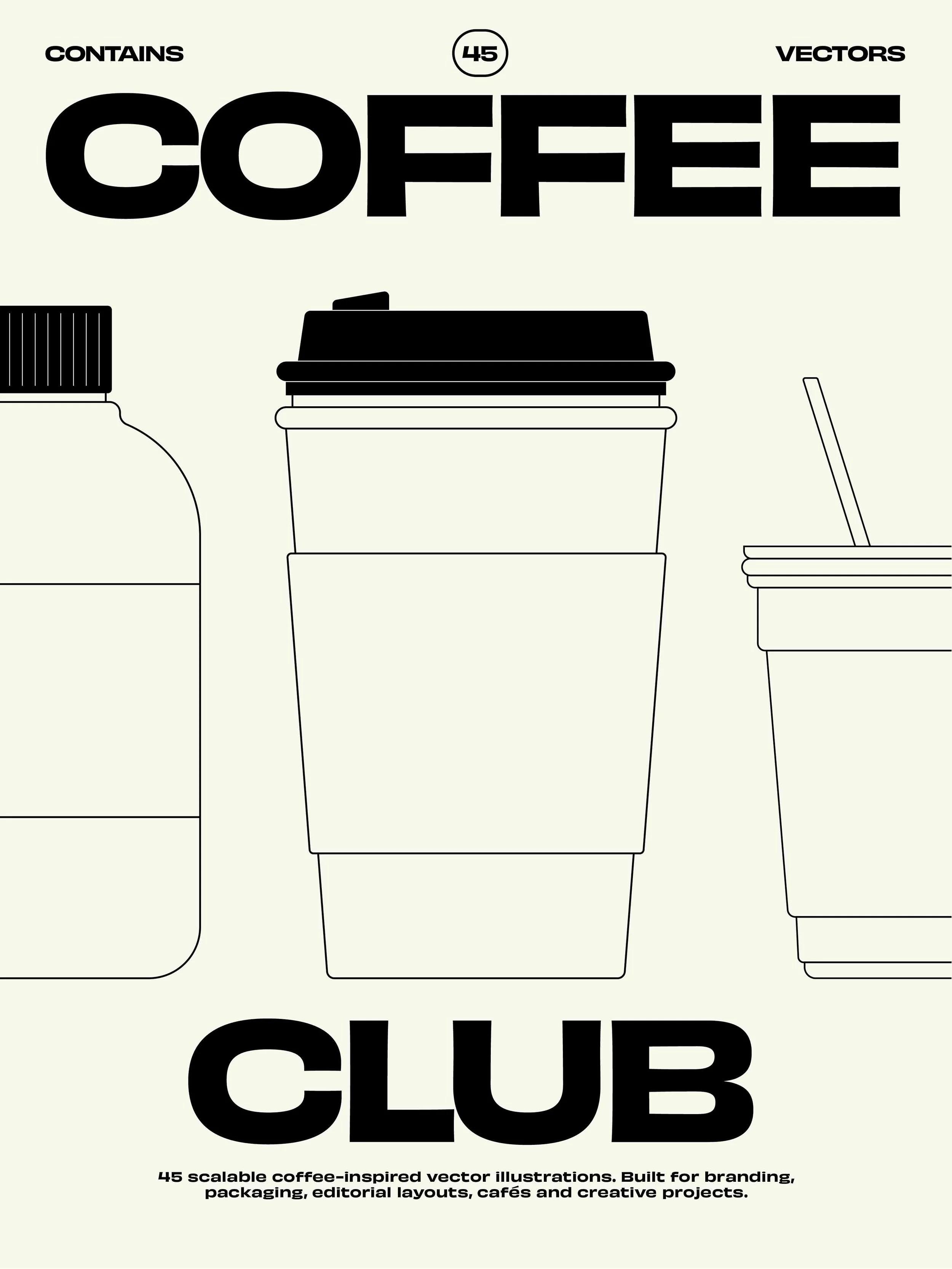 COFFEE CLUB - VECTOR PACK VOL 1