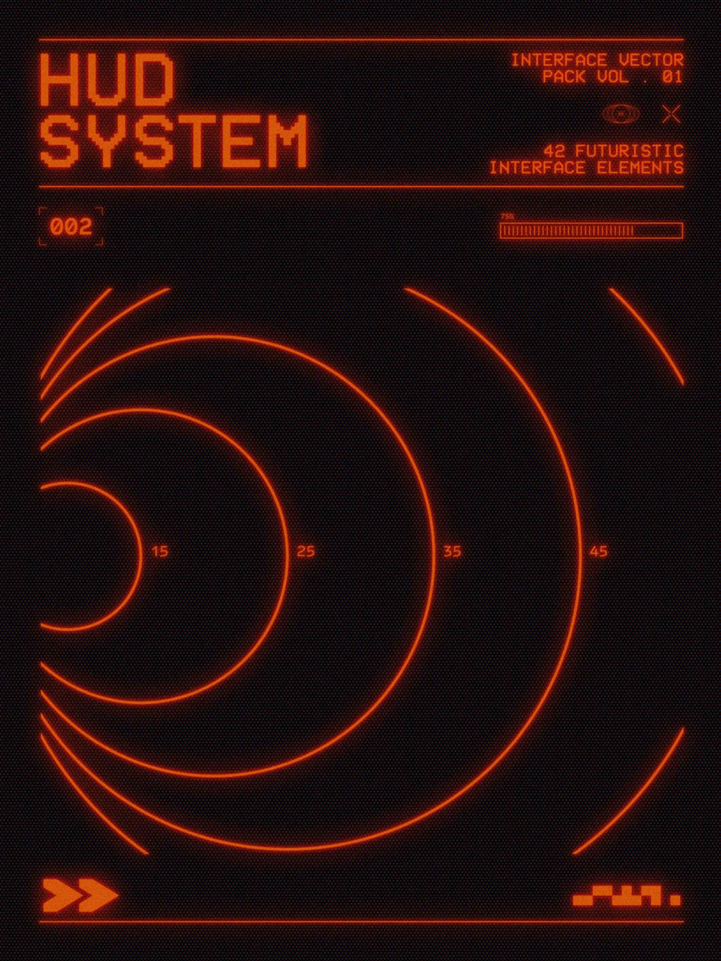 HUD - INTERFACE VECTOR PACK VOL 1