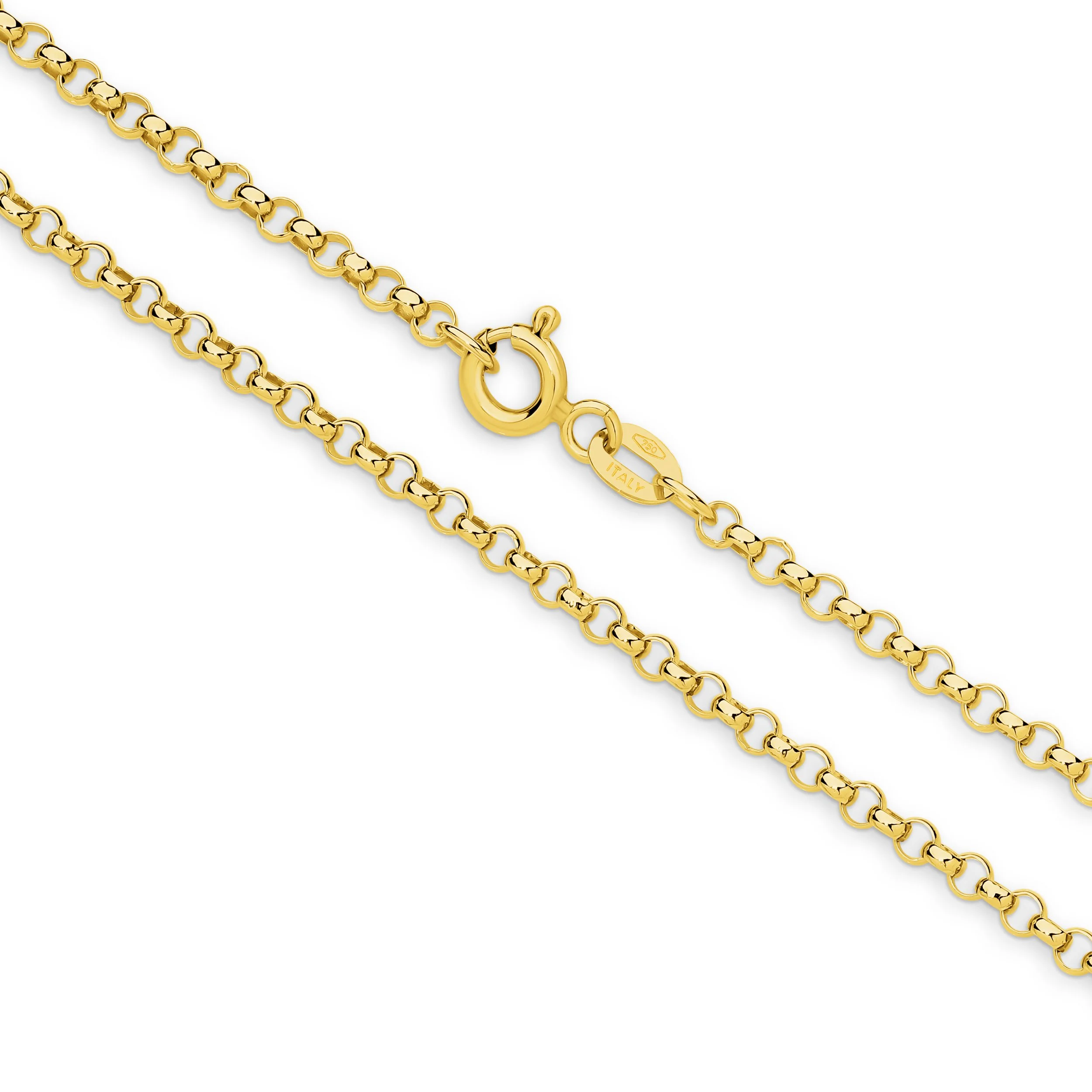 Belcher 2.34mm 40cm 18ct Yellow Gold 5.4g