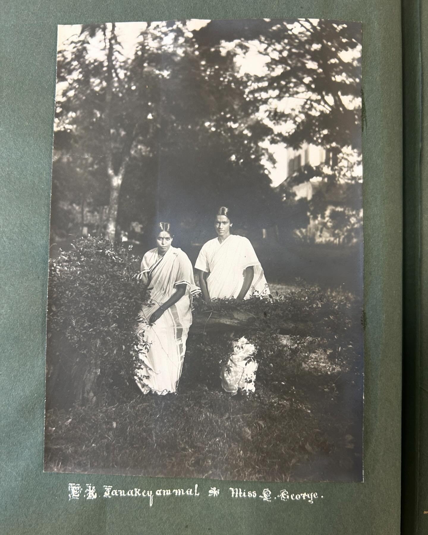 Come hear me talk about George (properly Elizabeth George but she went by George, on the right in this photo) and Margaret Hunt’s diary at Colby Oct 28, and then about twin colleges and the discourse of doubling in a colonial fantasy about mode