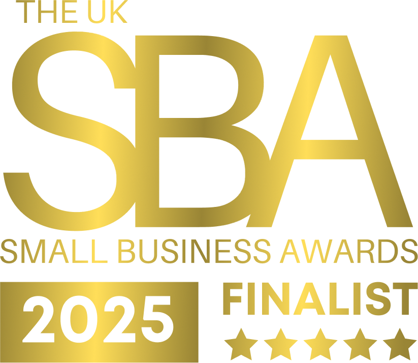 Gold-colored award or trophy with stars and text indicating recognition at a film festival in 2023.