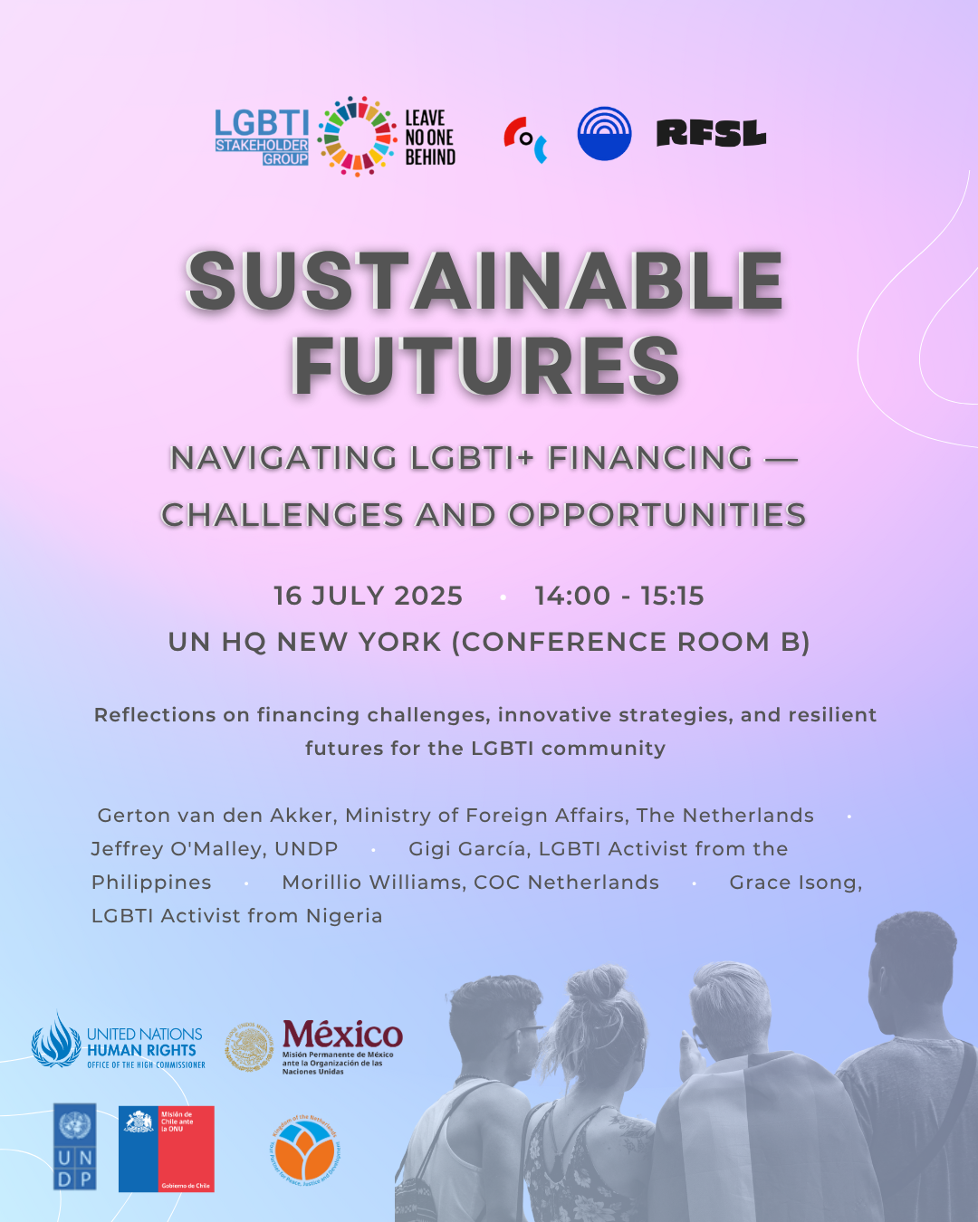 HLPF 2025- Official Side Event: Sustainable Futures: Navigating LGBTI+ Financing