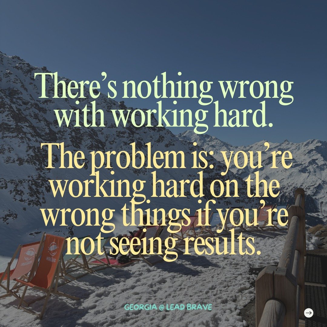 Lazy is the last thing anyone would call you.
But success feels slower than you&rsquo;d like, for the simple reason you&rsquo;re spending too much time on things that don&rsquo;t actually move the needle.

Simplify to Scale is for the founders who ar