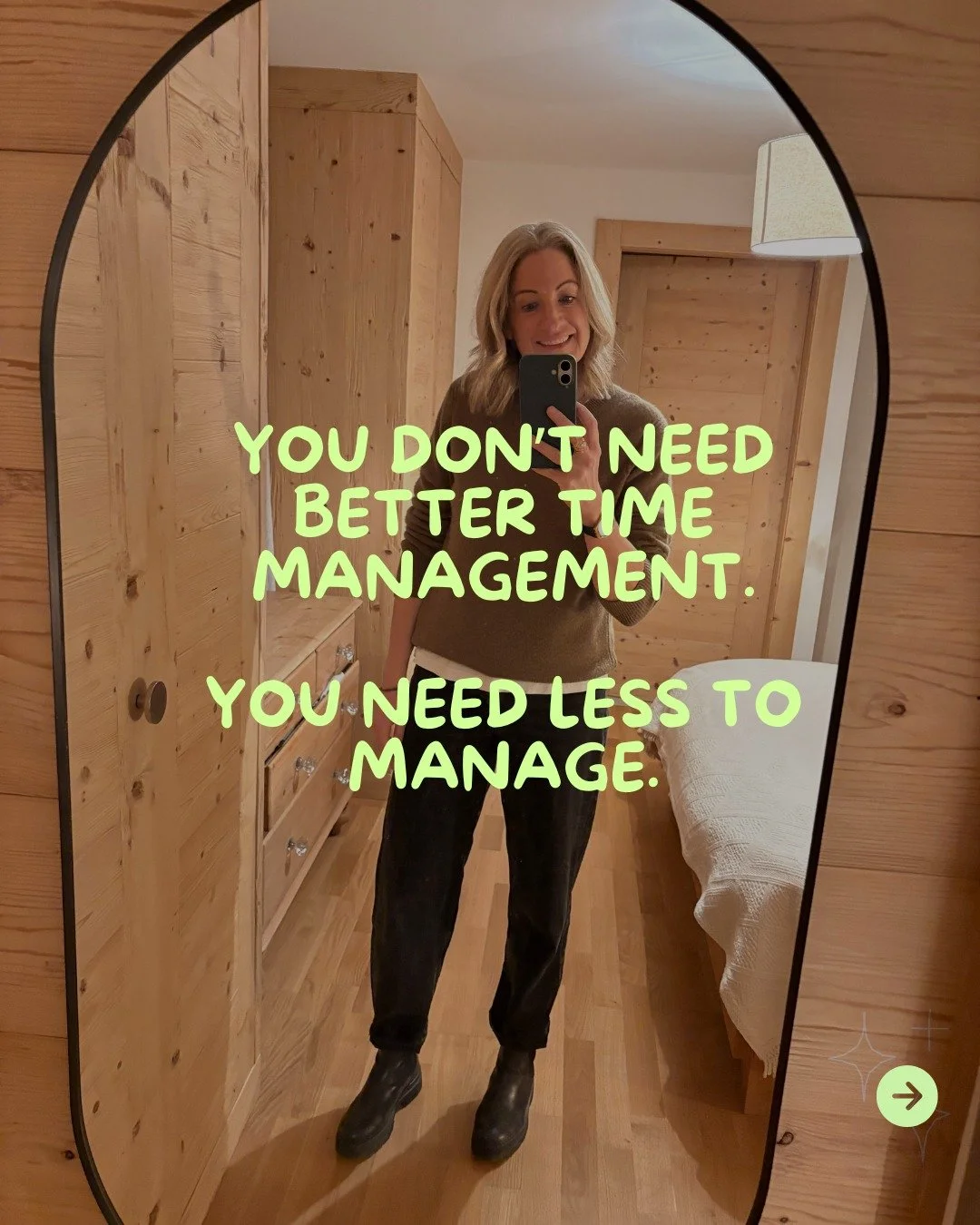 You don&rsquo;t need a better system for staying on top of everything.
You need fewer things that require you to stay on top of them.

The Slack channel.
The client voice notes.
The offer you keep saying you&rsquo;ll refine &ldquo;next month.&rdquo;
