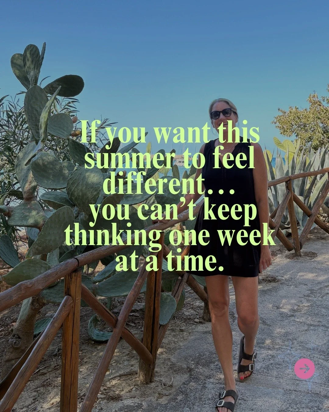 The decisions you make now
shape how your business feels this summer.

If you want more ease, more space, more freedom to actually switch off
you can&rsquo;t keep thinking one week at a time.

You&rsquo;ve got the sales.
You&rsquo;ve got the clients.