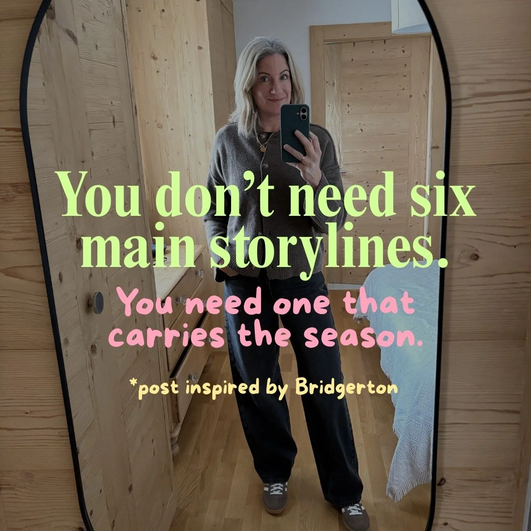 I&rsquo;ve been bingeing Bridgerton.  Anyone else? 

What I love is that every season gives us one central love story to focus on.

Yes, there are subplots.
Yes, other characters get their moment.
Yes, the world feels layered and rich.

But the seaso