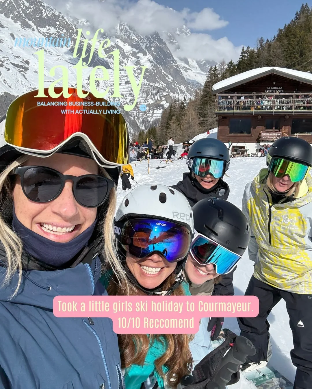 There&rsquo;s been a bit of a theme to mountain life lately&hellip; good friends, good coffee, and lots of time on the mountain.

Of course, there&rsquo;s also been plenty of brilliant client work and some big wins tucked in amongst all this fun.

Fo