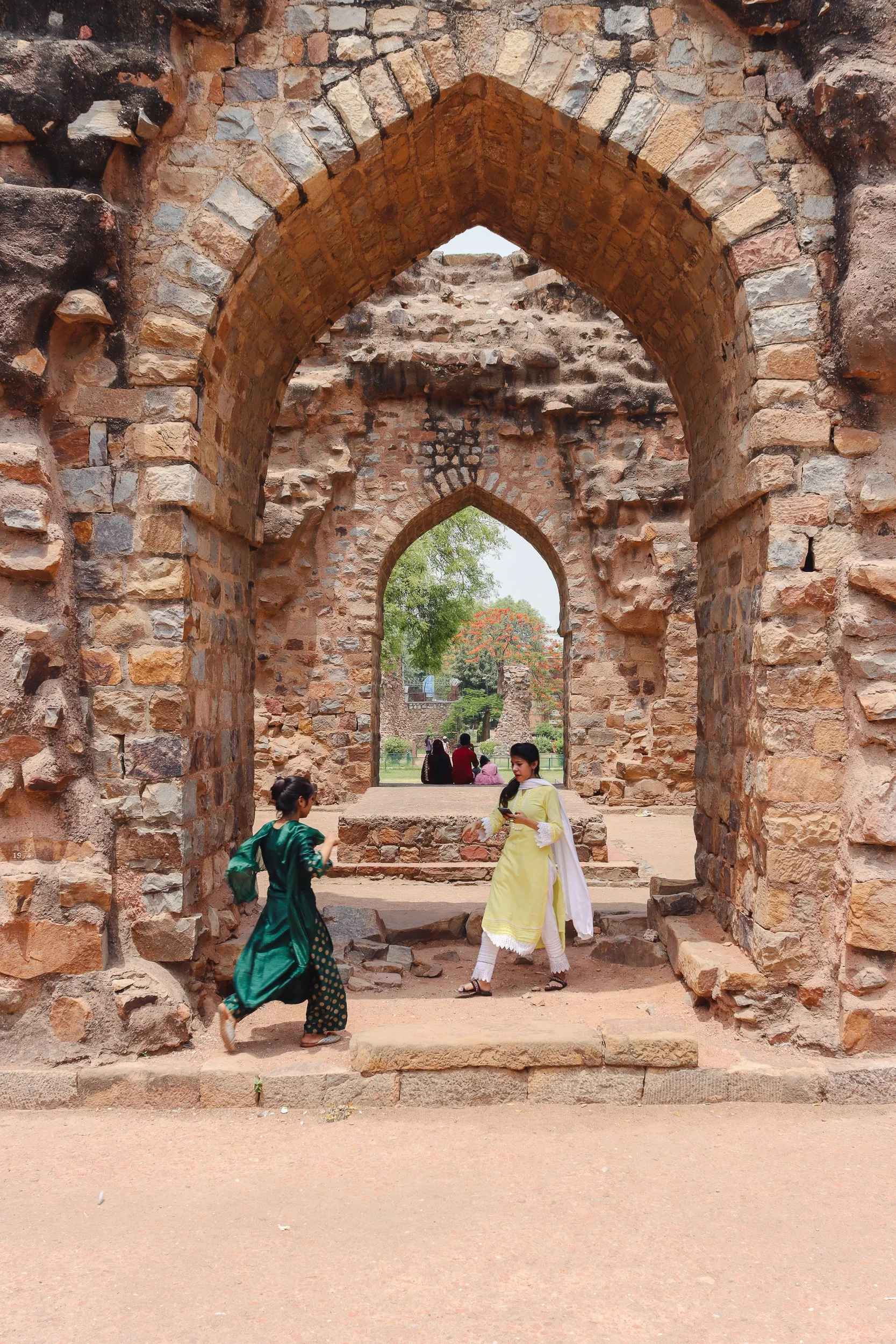 Qutab Minar, Delhi / 12th century - sandstone / 2022