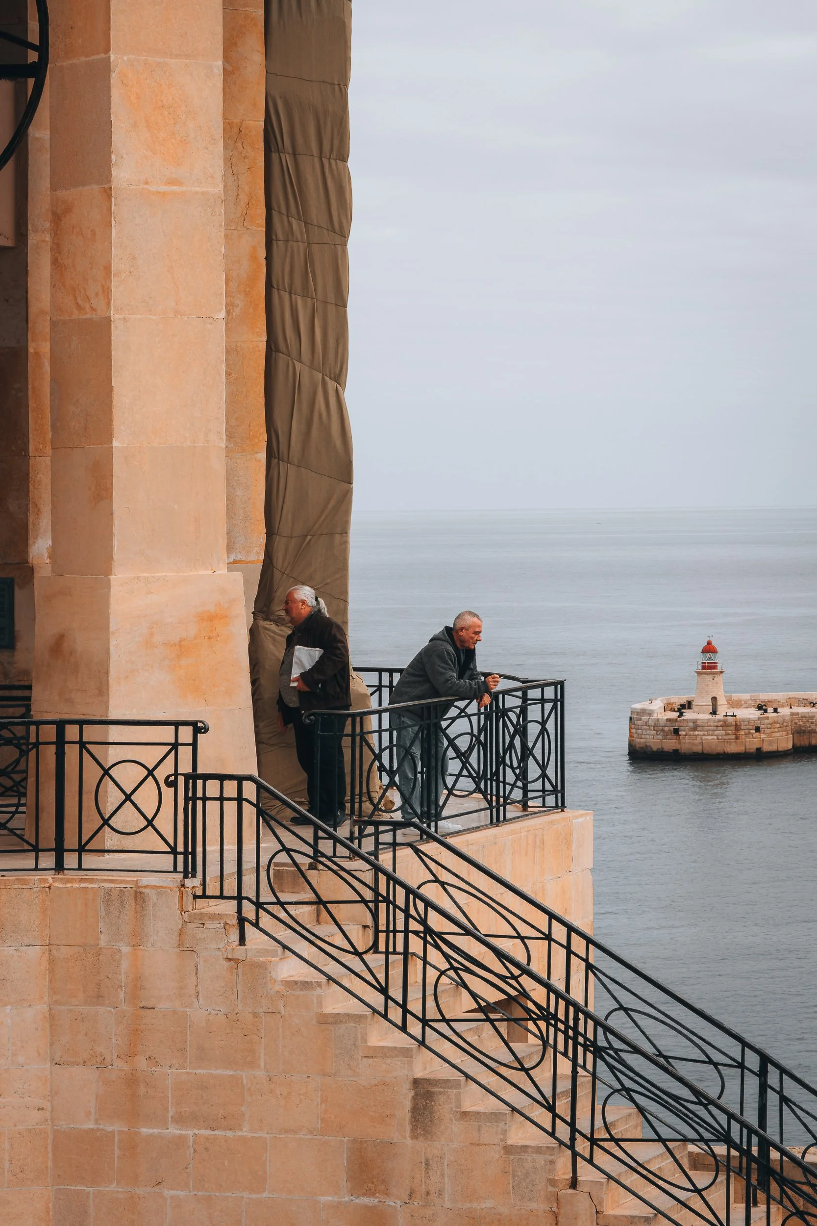 Look out / expo 'In Full Spectrum - Stone Matters' / Siege Bell War Memorial, Valletta, Malta / 2024