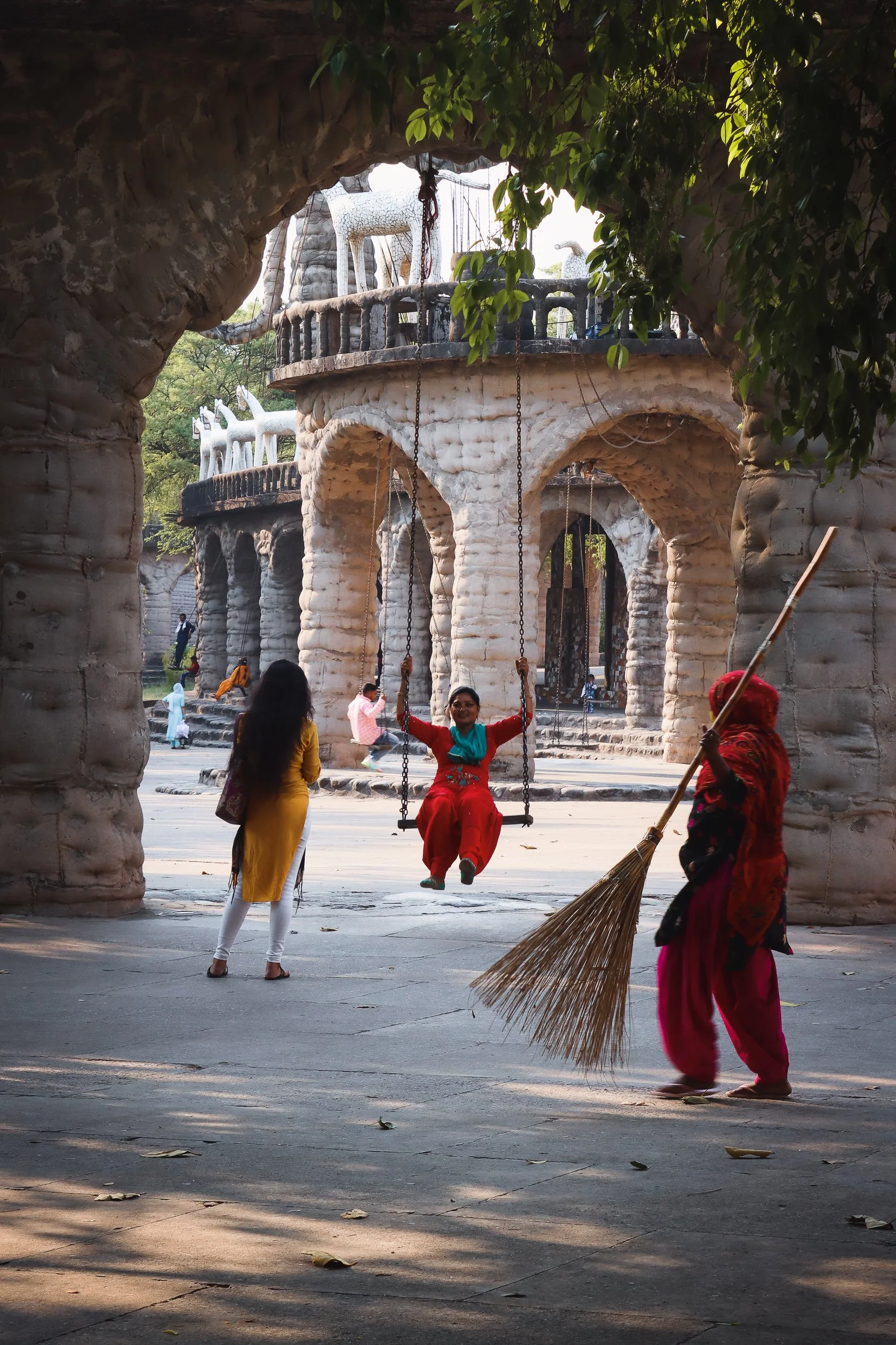 Swingfinity - 2022 / Nek Chand's Rock Garden, Chandigarh, Punjab